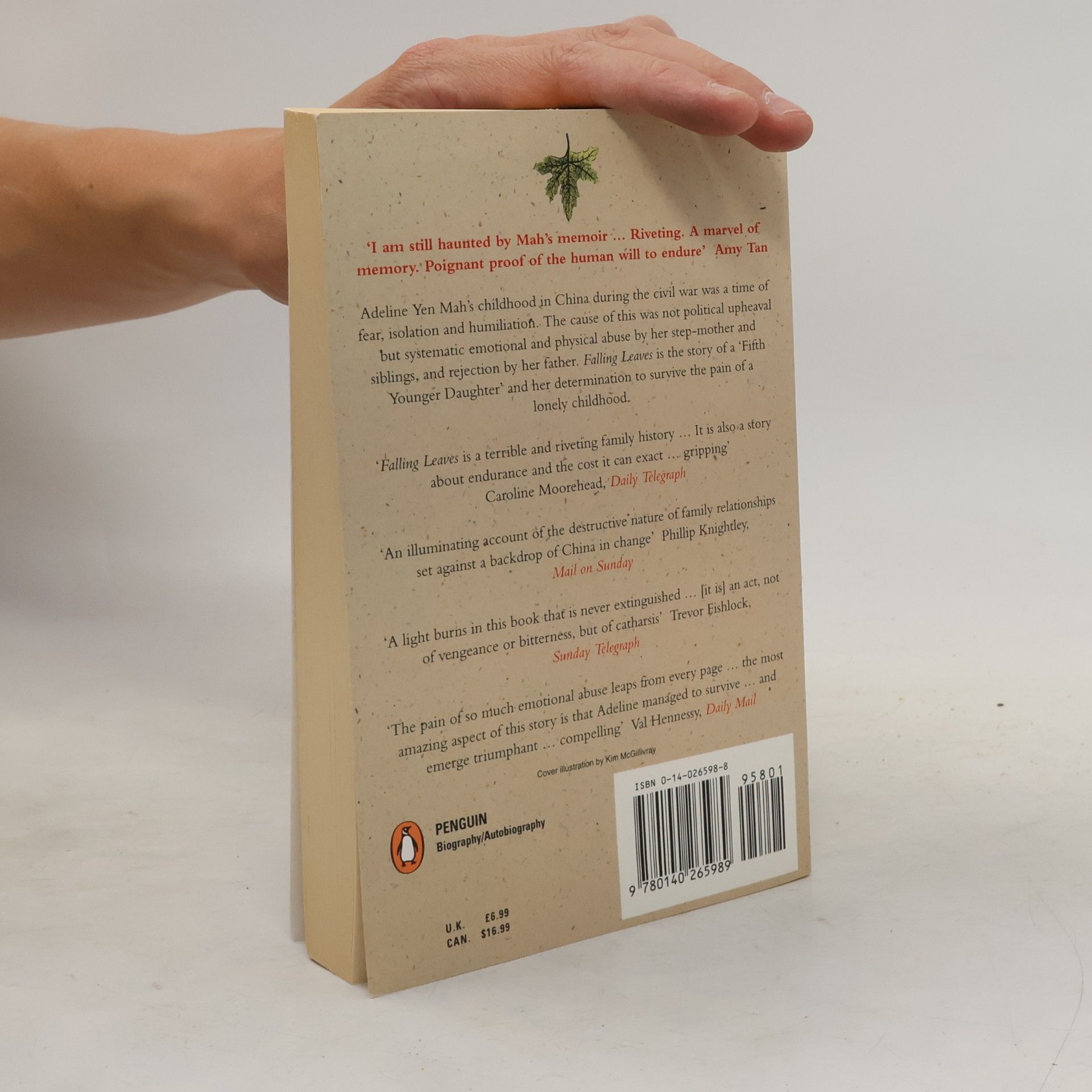 Adeline Yen Mah Falling leaves return to their roots : the true story of an unwanted Chinese daughter