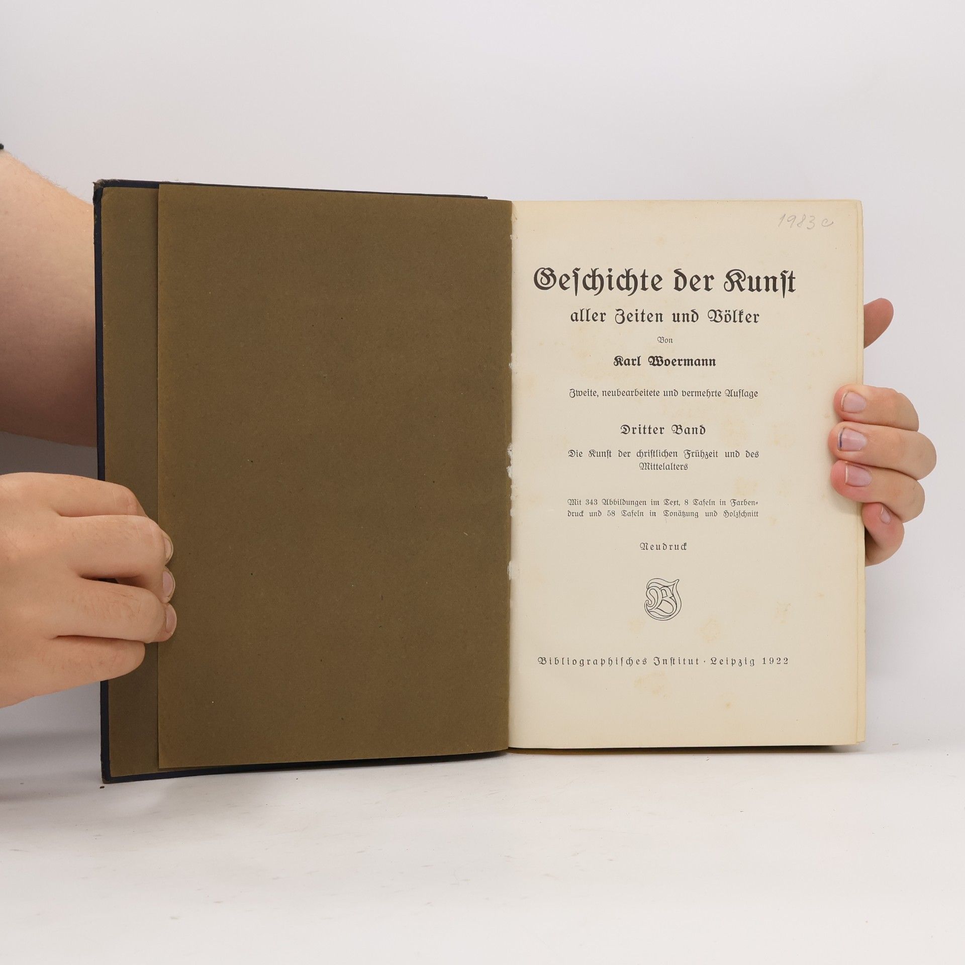 Karl Woermann Geschichte der Kunst 3