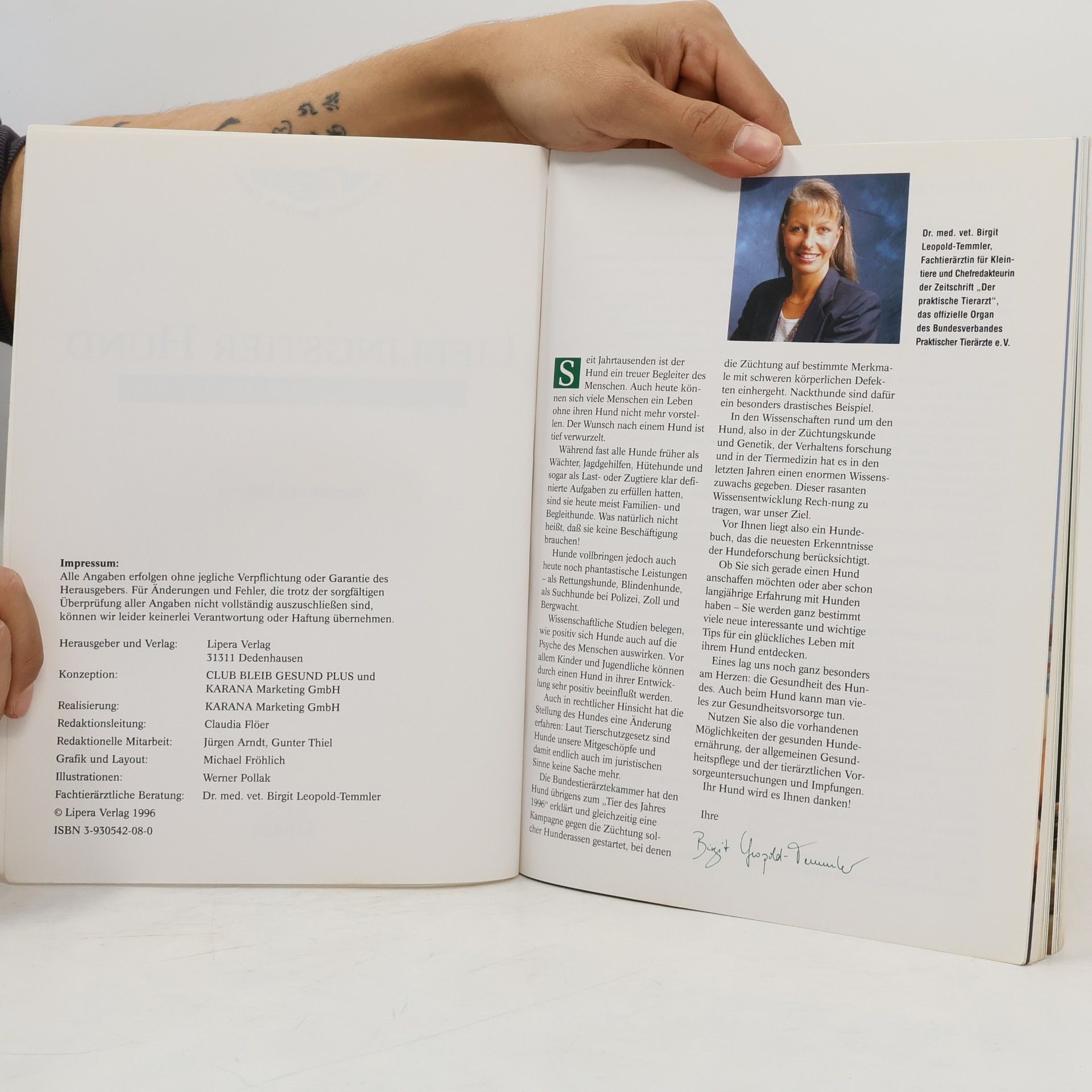 Annette van Balkom Lieblingstier Hund