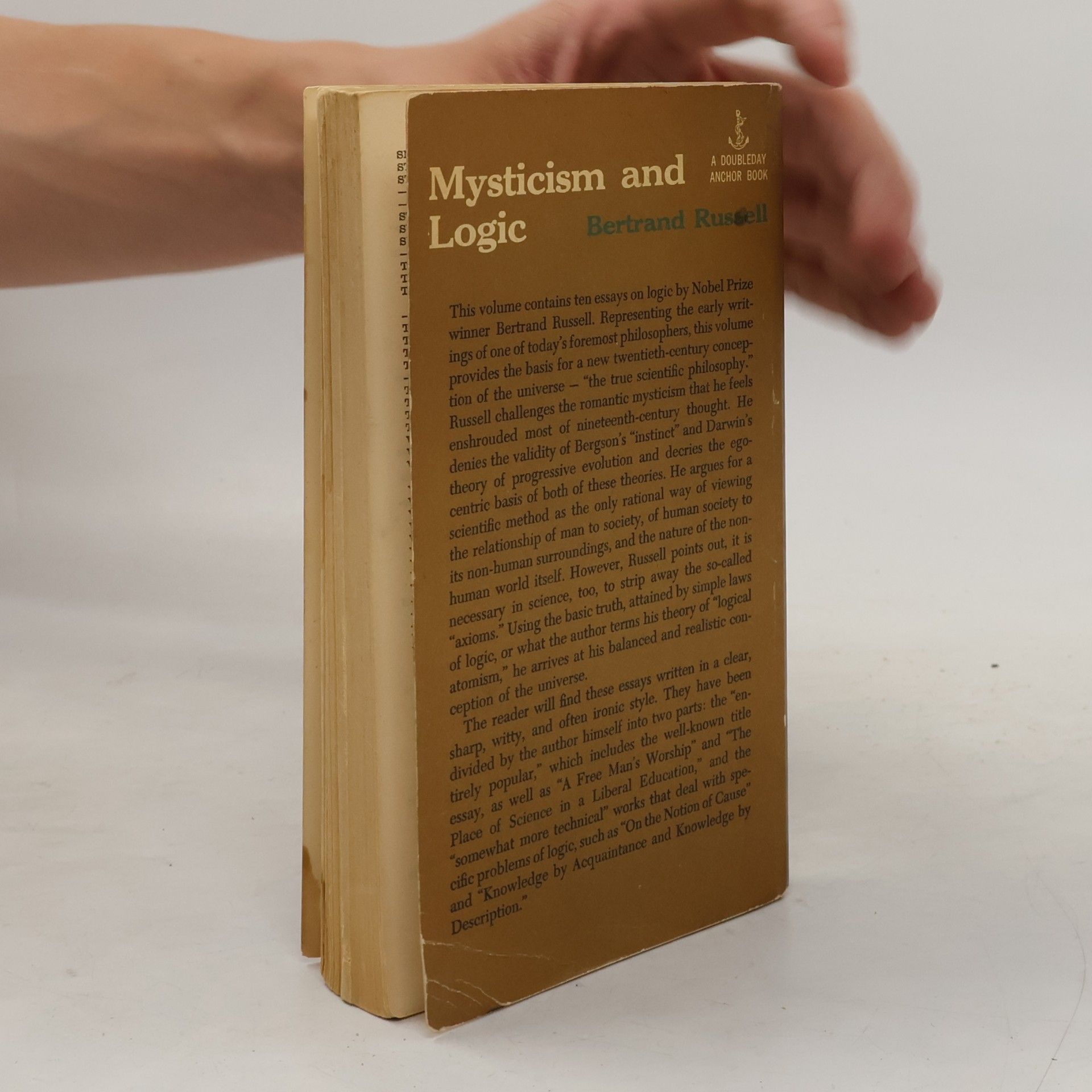 Bertrand Russell Mysticism and Logic