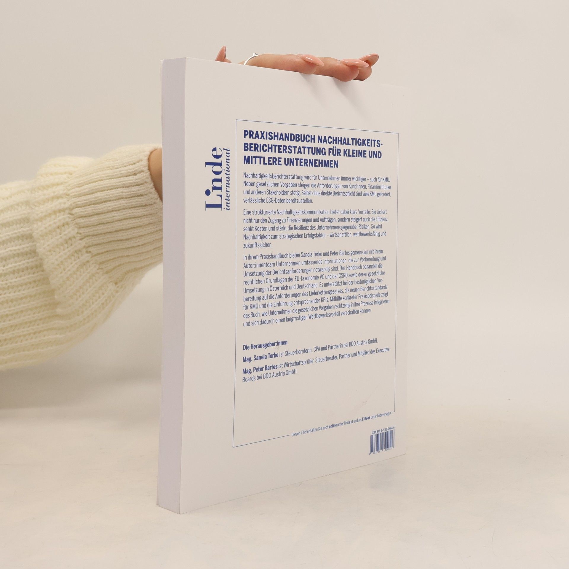Josef Baumüller Praxishandbuch Nachhaltigkeitsberichterstattung für kleine und mittlere Unternehmen