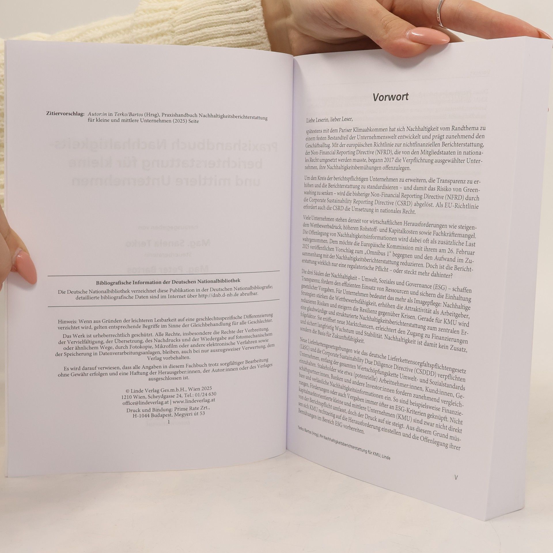 Josef Baumüller Praxishandbuch Nachhaltigkeitsberichterstattung für kleine und mittlere Unternehmen