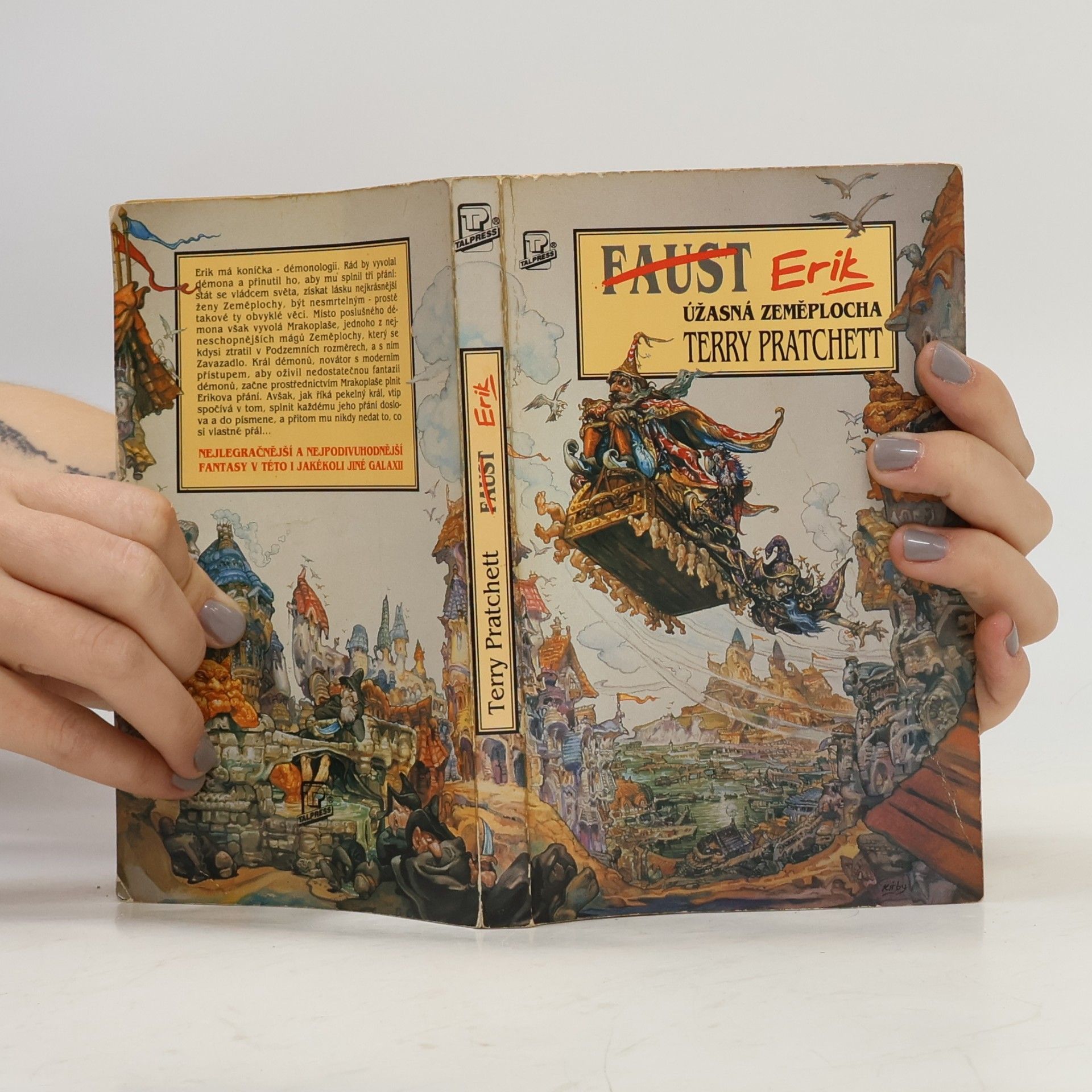 Terry Pratchett Faust Erik: Úžasná Zeměplocha
