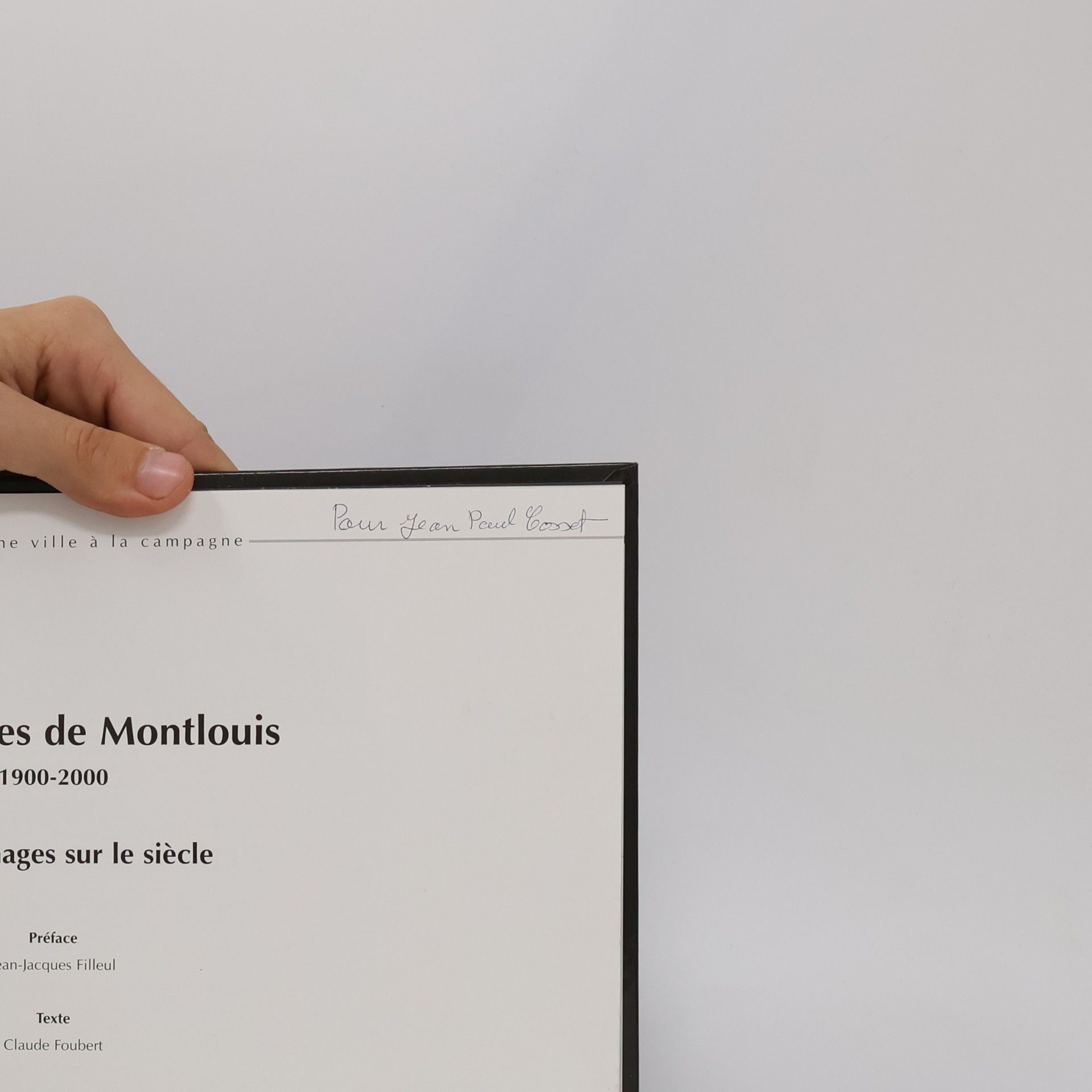Claude Foubert Chroniques de Montlouis