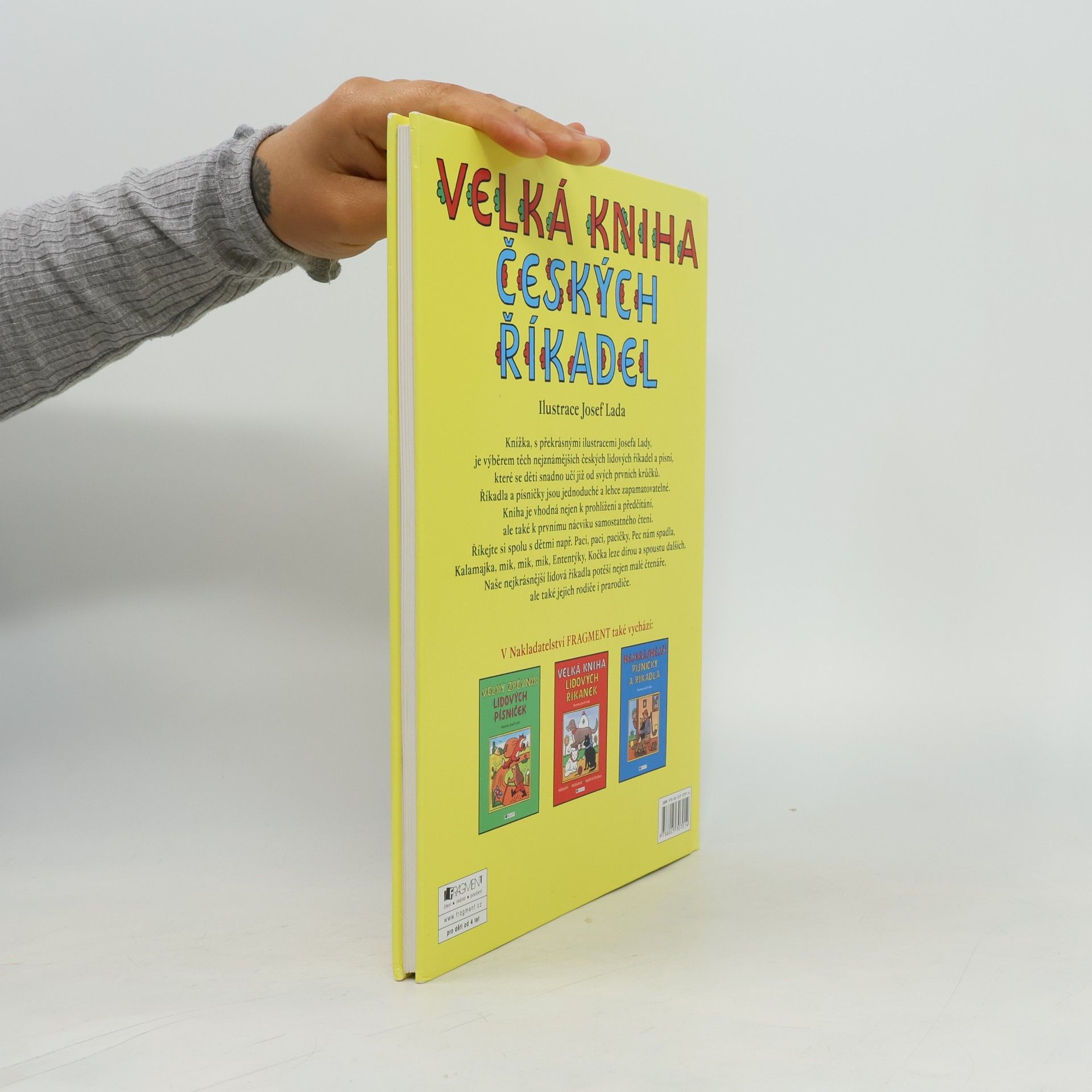 Josef Lada Velká kniha českých říkadel : říkadla, písničky, rozpočítadla