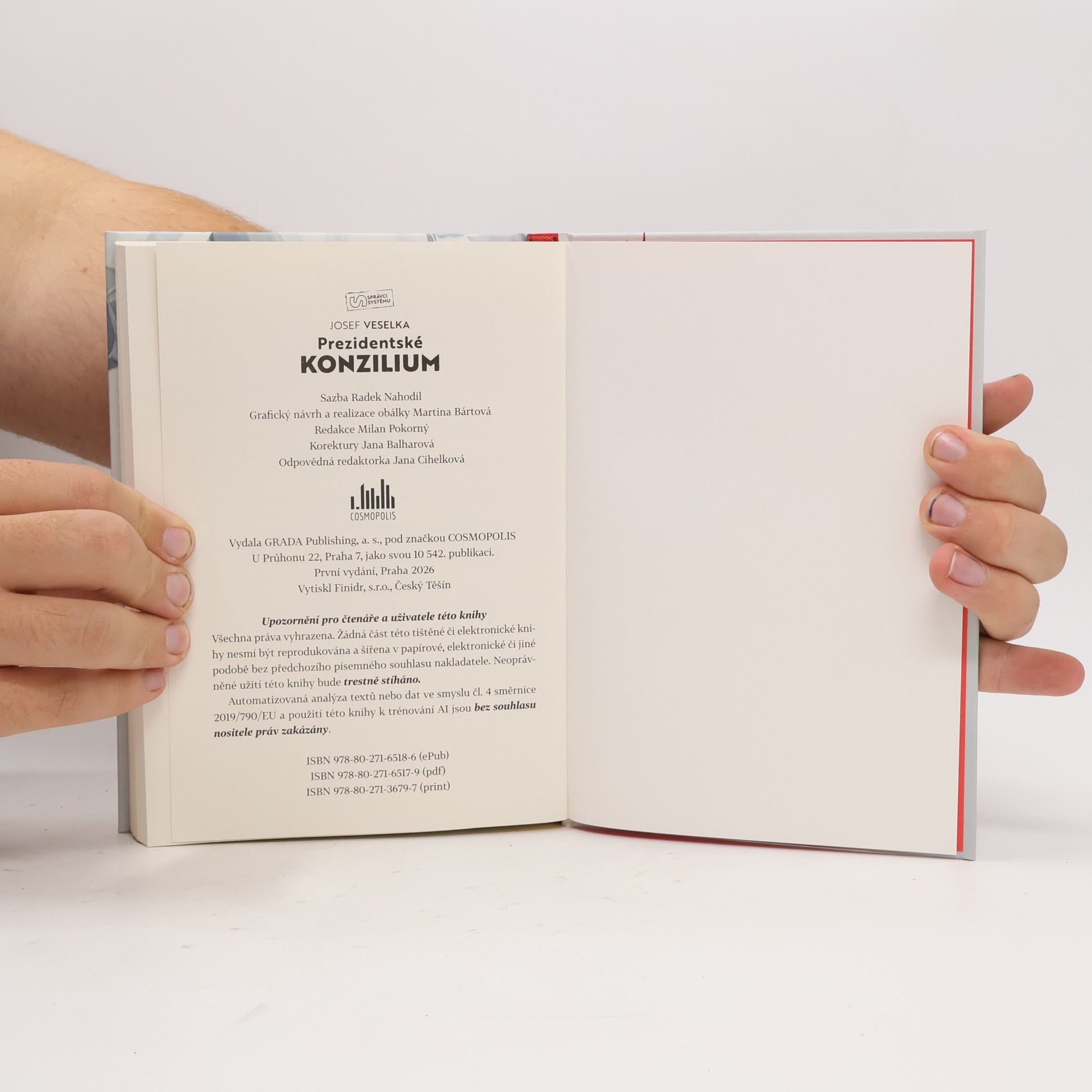 Josef Veselka Prezidentské konzilium