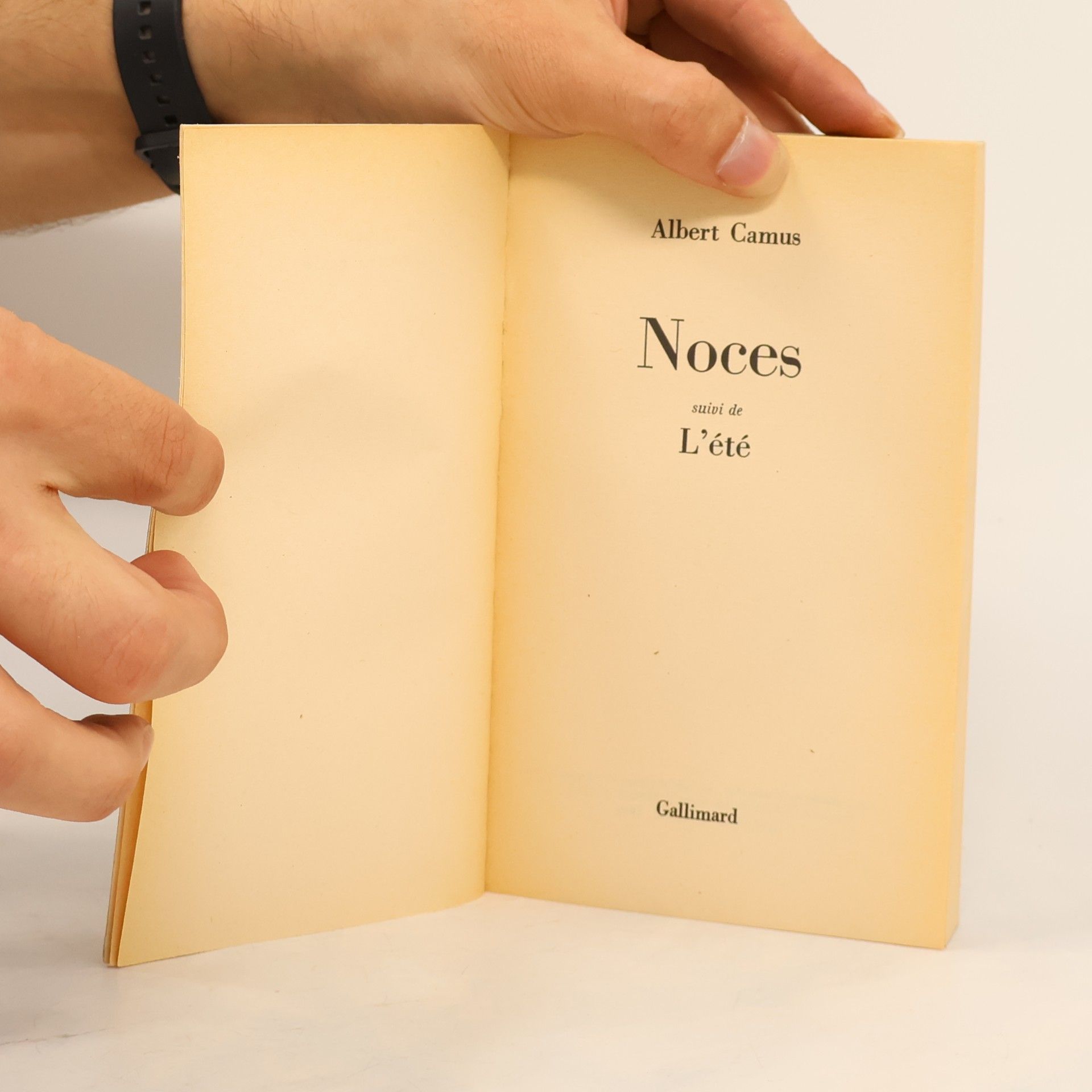Albert Camus Noces suivi de L’été