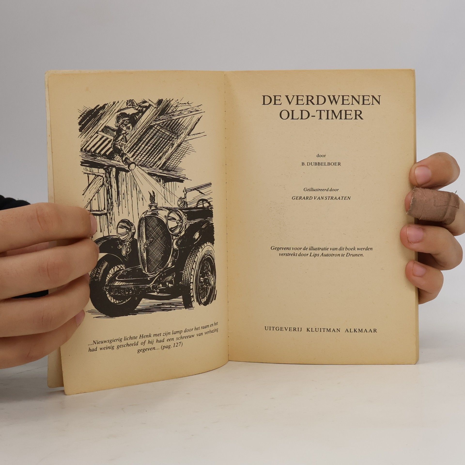 B Dubbelboer Verdwenen old-timer