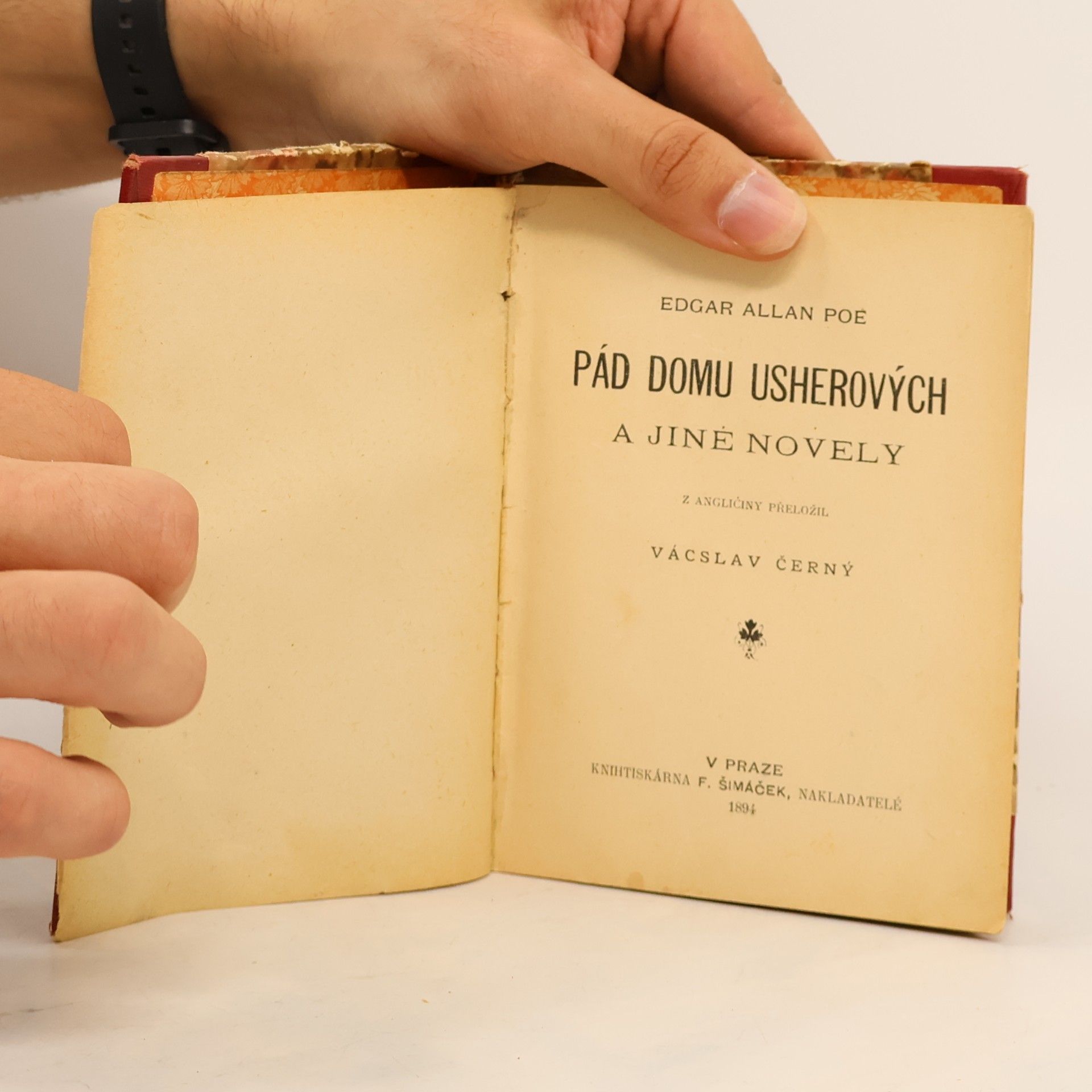 Edgar Allan Poe Pád domu Usherových a jiné novely