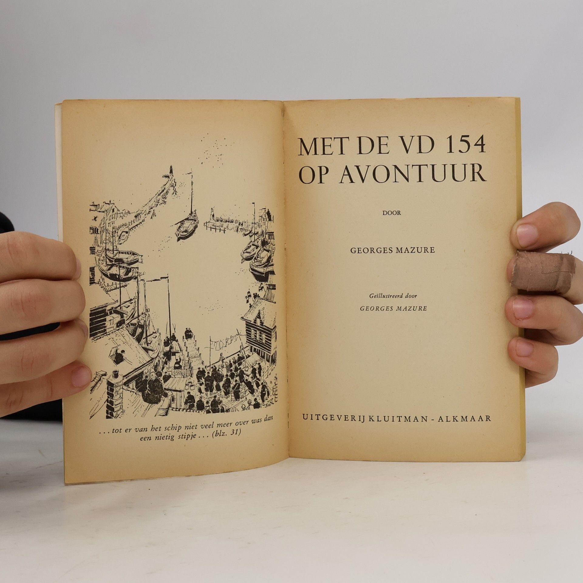 Georges Mazure Met de VD 154 op avontuur