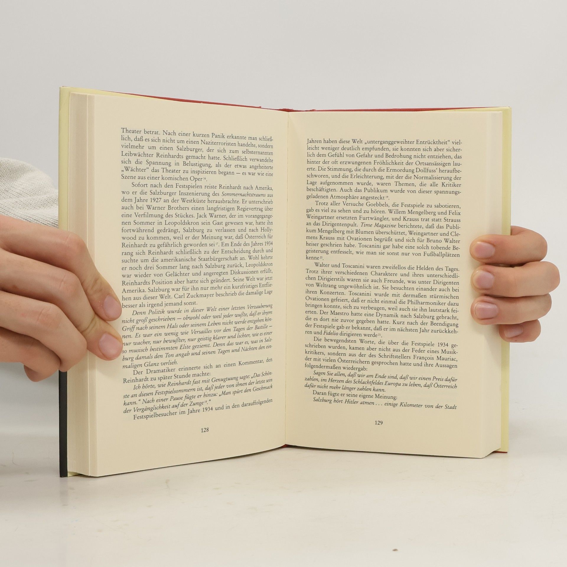 Stephen Gallup Die Geschichte der Salzburger Festspiele