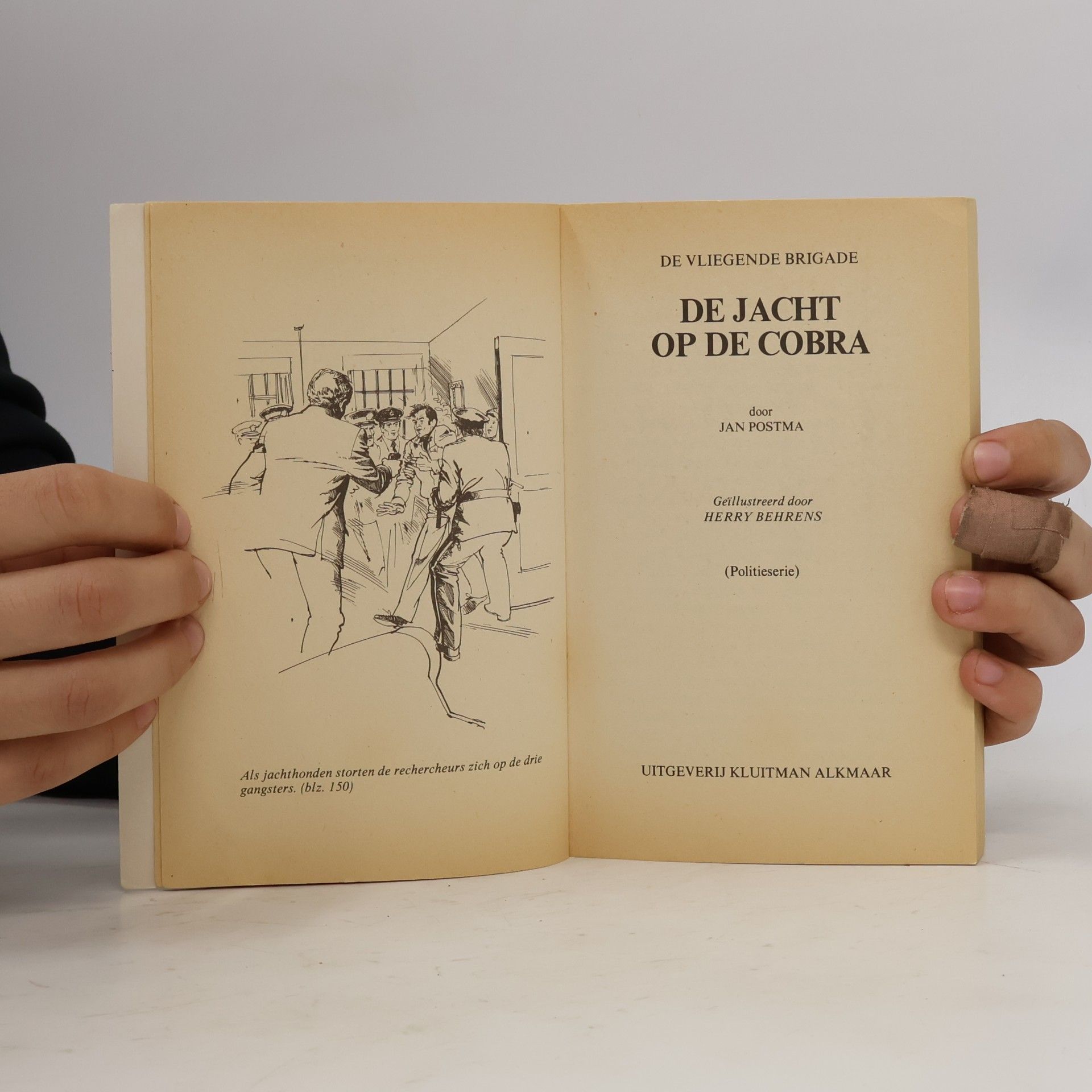 Jan Postma De vliegende brigade - de jacht op de Cobra
