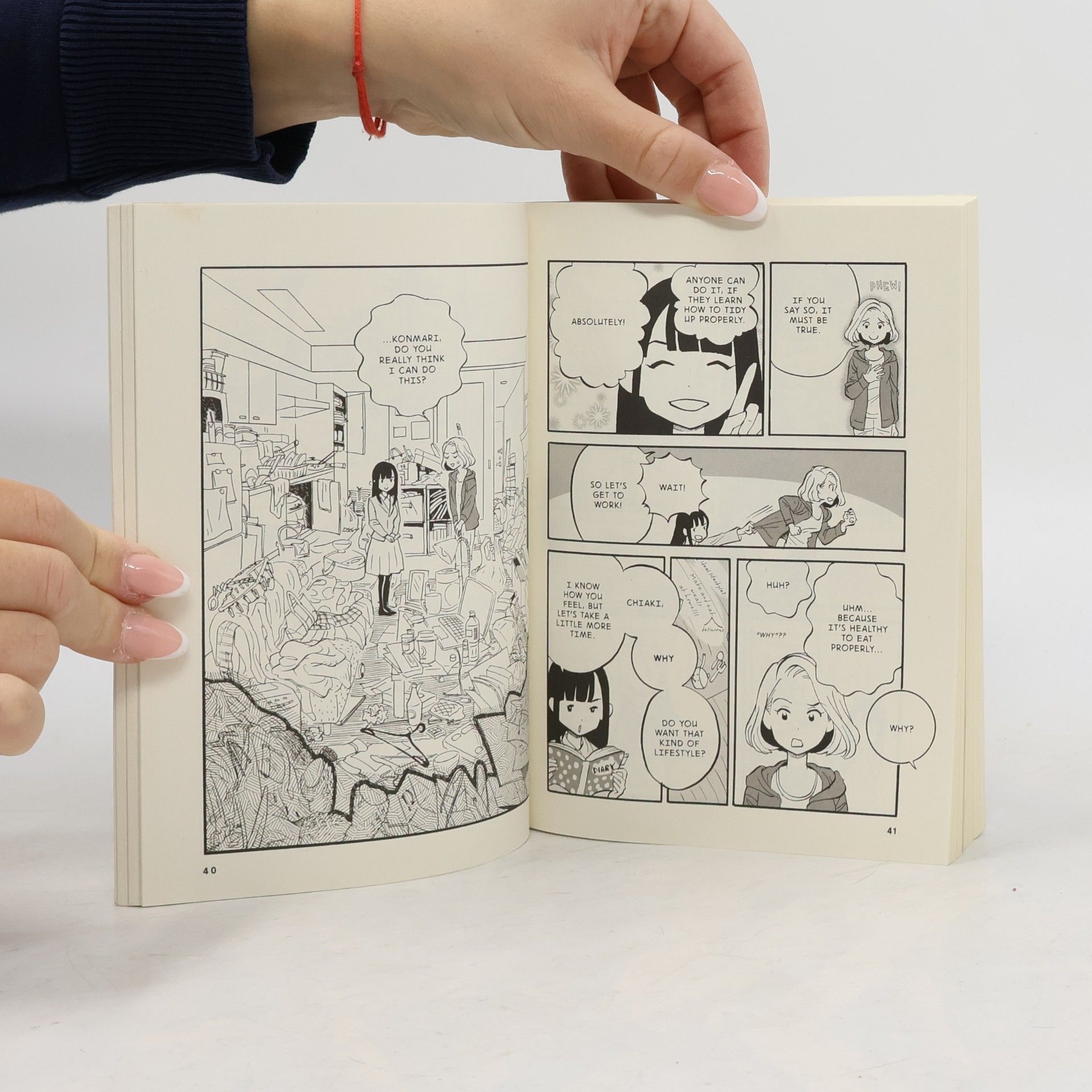 Marie Kondo The life-changing manga of tidying up