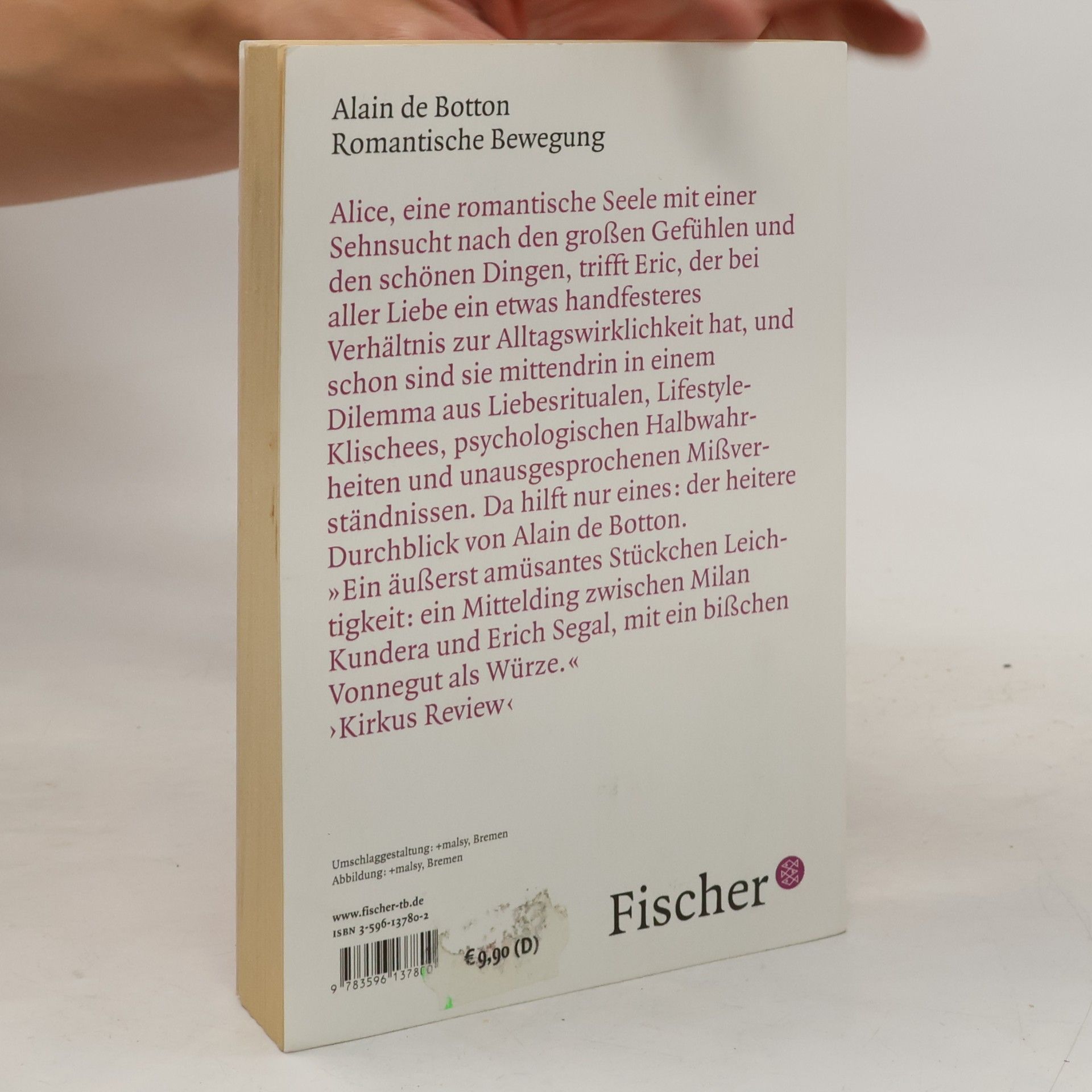 Alain de Botton Romantische Bewegung