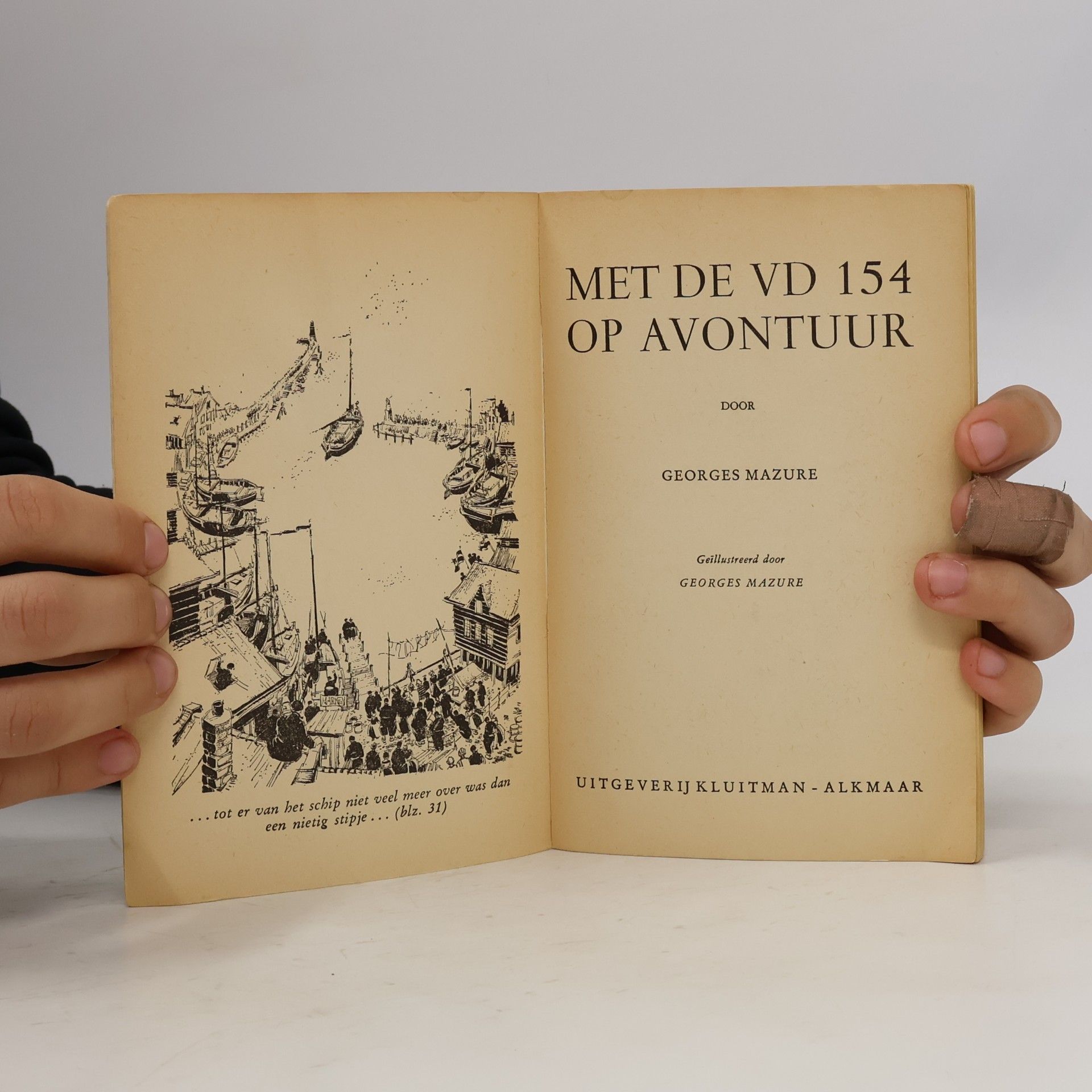 Georges Mazure Met de VD 154 op avontuur