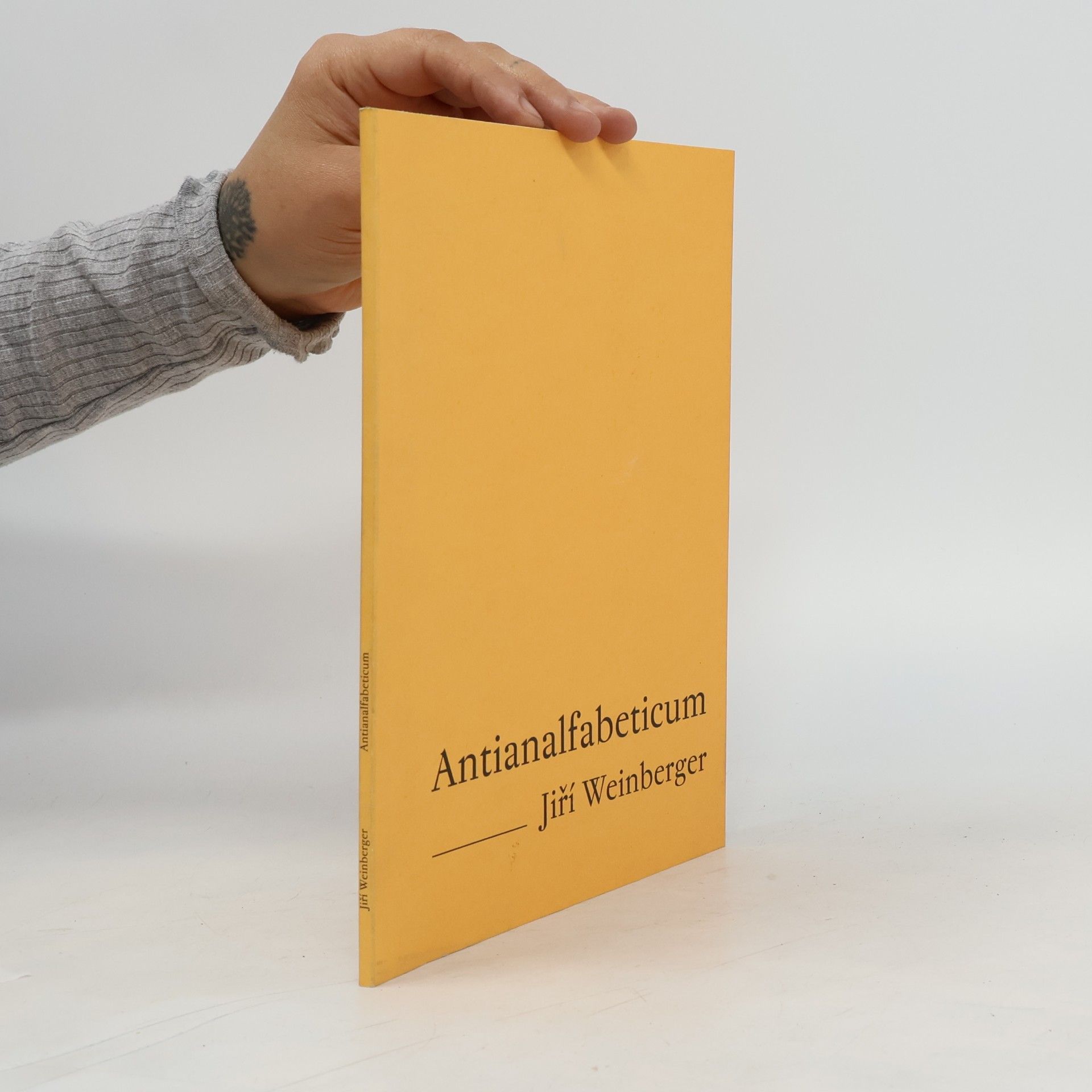Jiří Weinberger Antianalfabeticum
