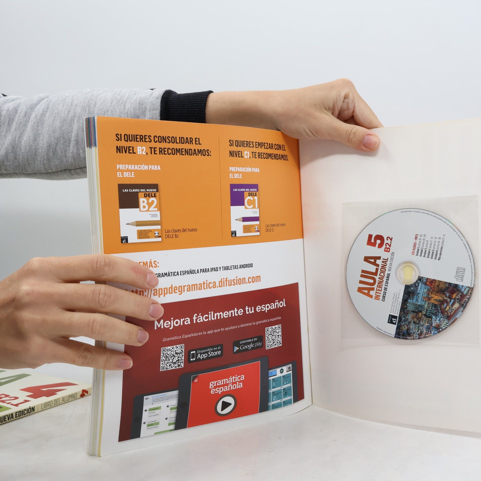 Autorenkollektiv Aula Internacional 5 B2.2 Libro del alumno