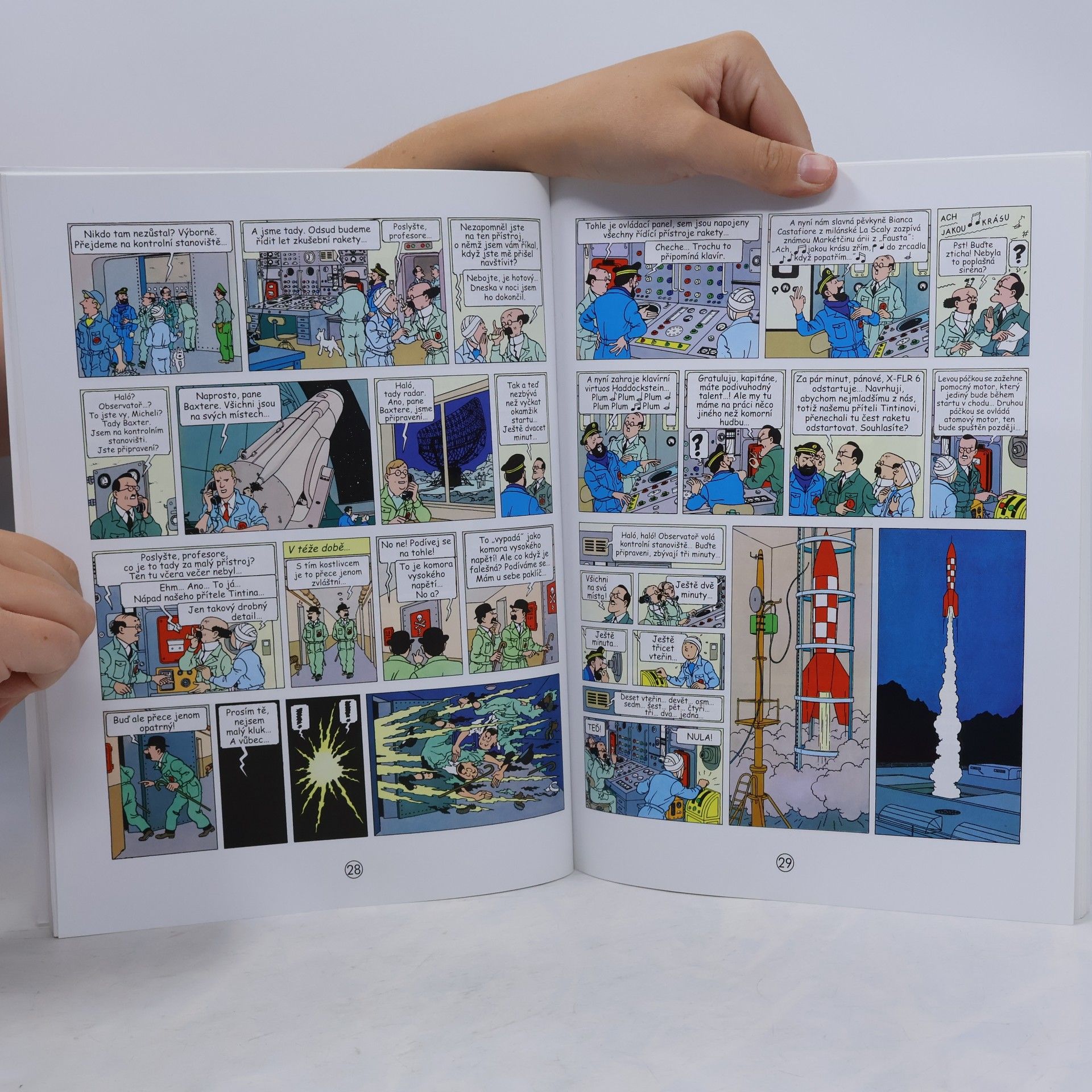 Hergé Míříme na Měsíc