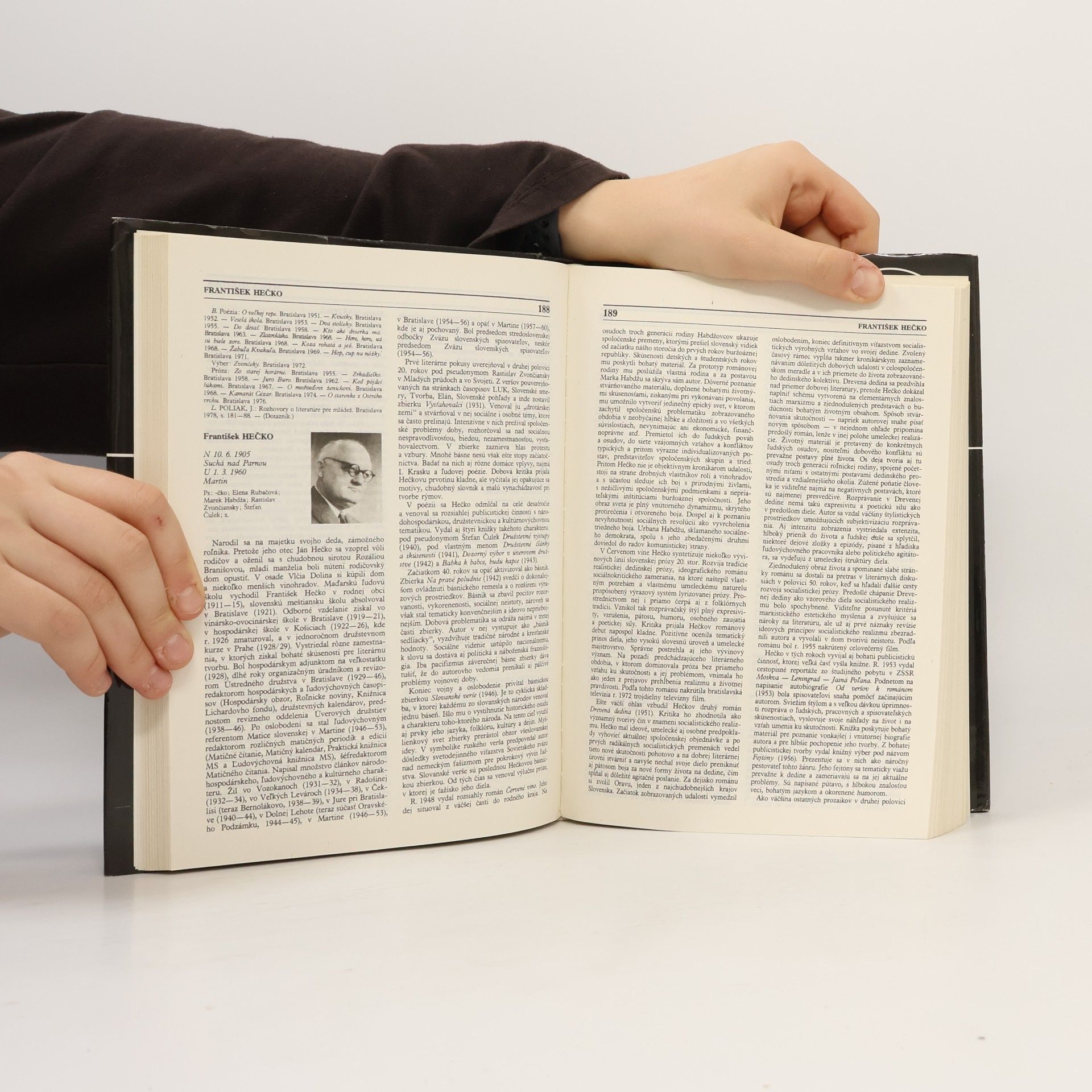 Various authors Encyklopédia slovenských spisovateľov. 1. zväzok (A-O)