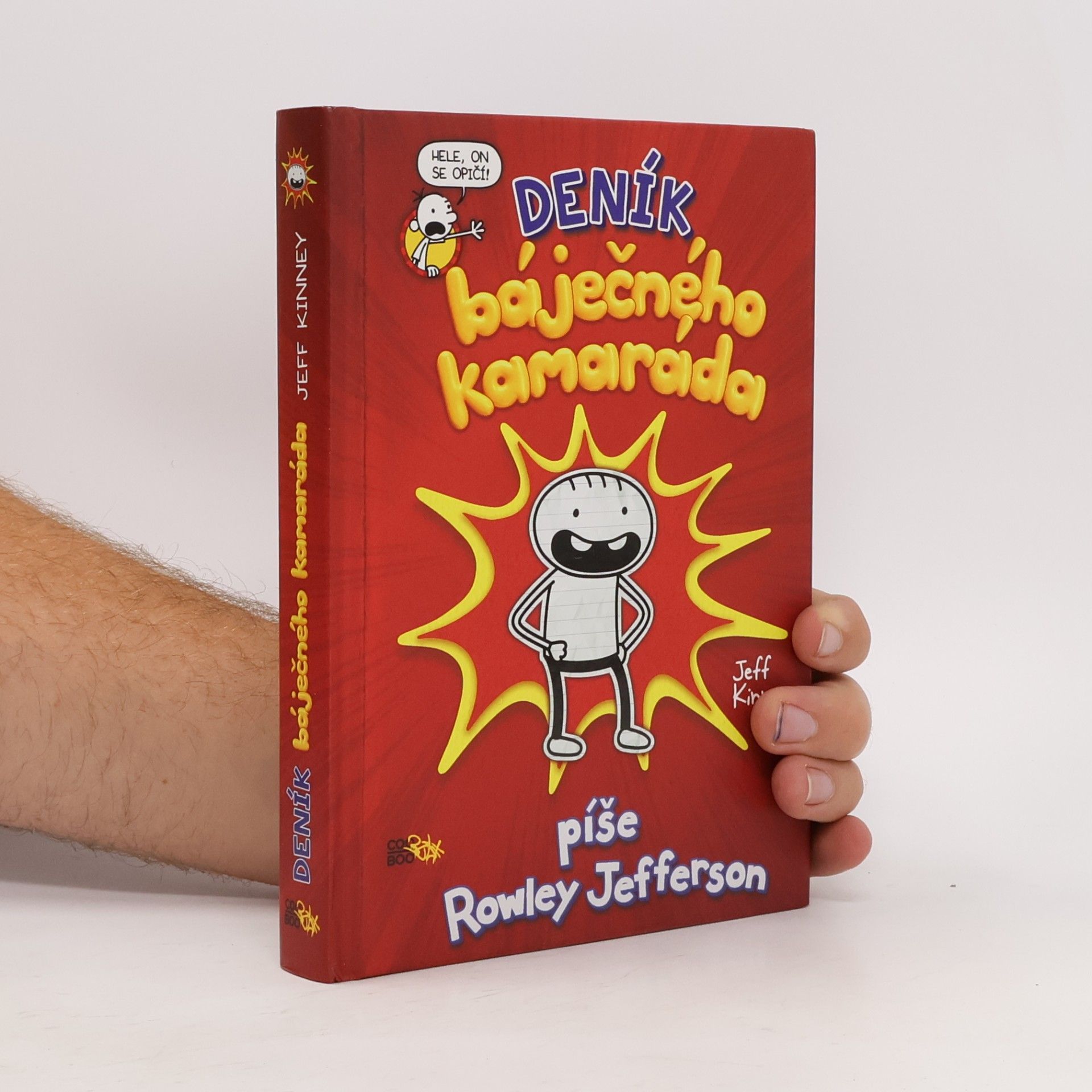 Jeff Kinney Deník báječného kamaráda. Píše Rowley Jefferson