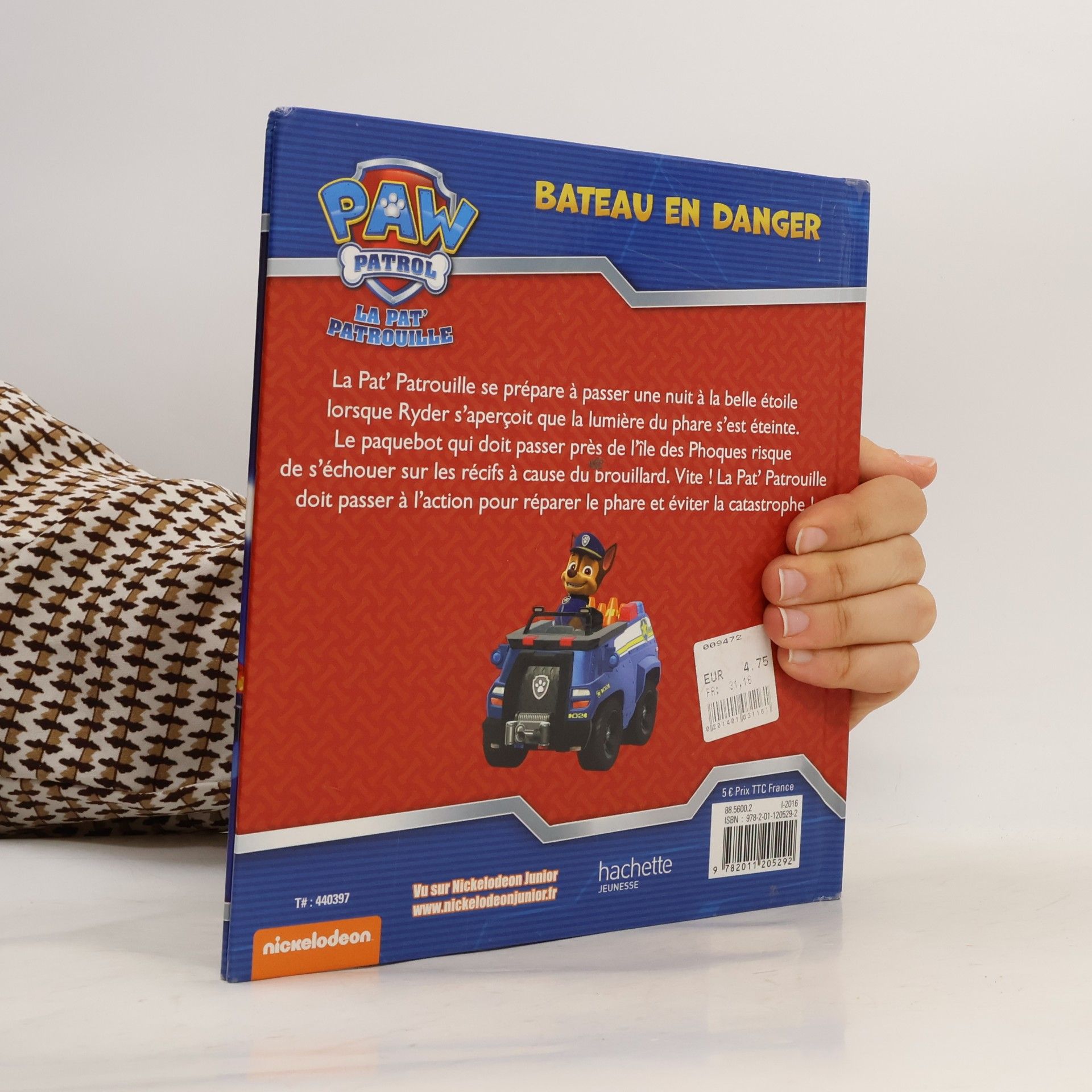 Hachette Jeunesse, Paw Patrol - La Pat' Patrouille: Bateau en danger