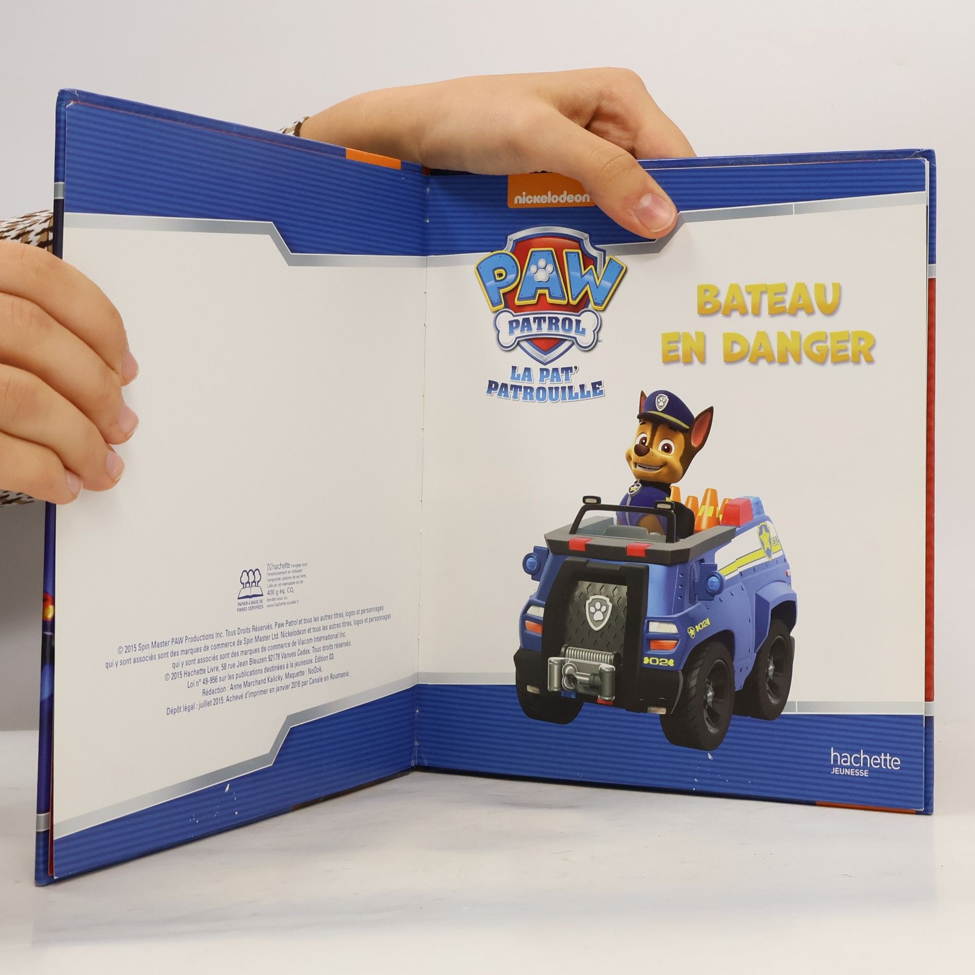 Hachette Jeunesse, Paw Patrol - La Pat' Patrouille: Bateau en danger