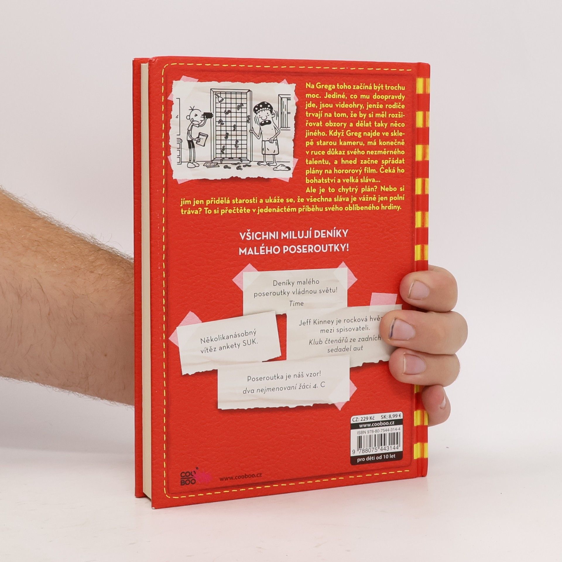 Jeff Kinney Deník malého poseroutky 11. Všechna sláva...