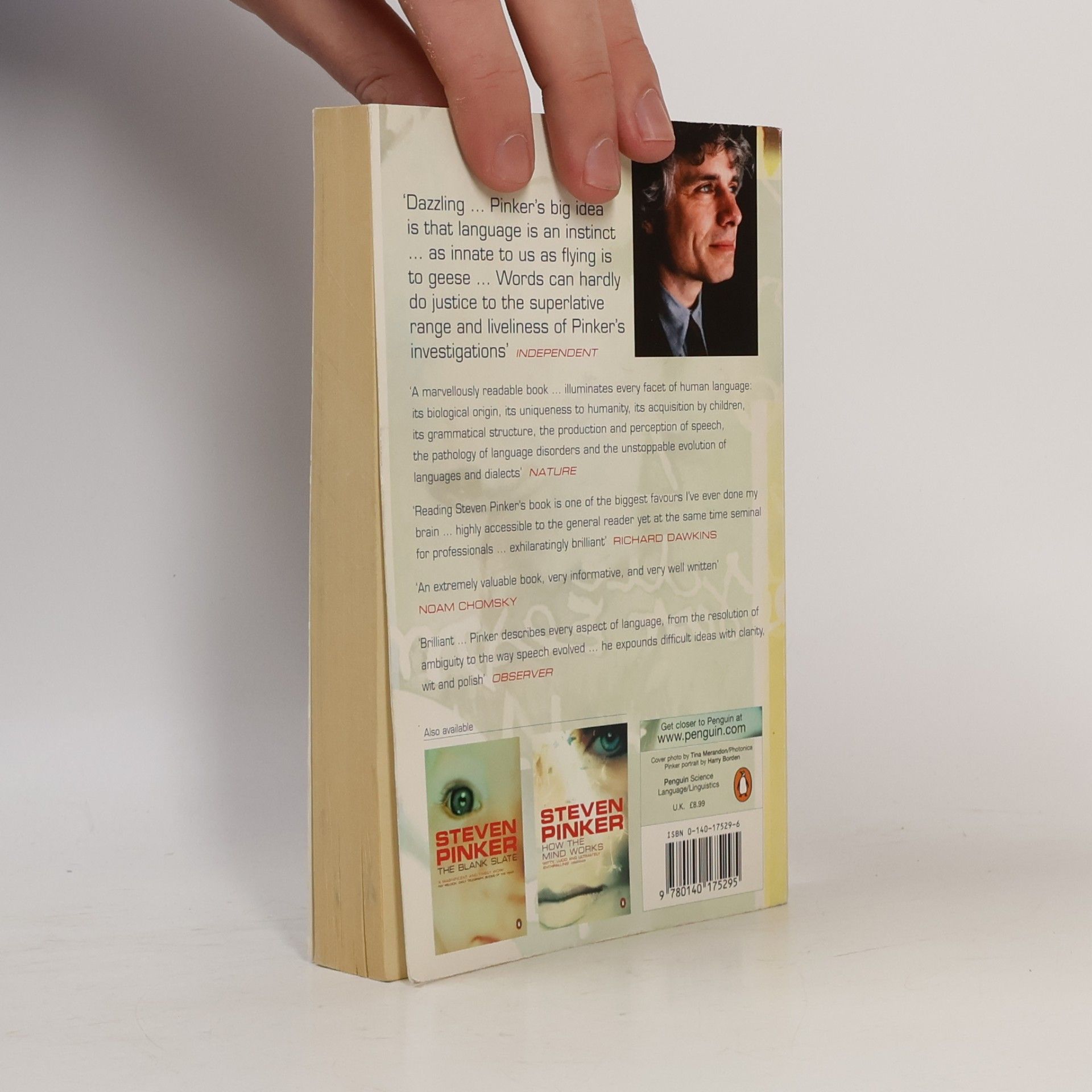Steven Pinker The language instinct: The new science of language and mind
