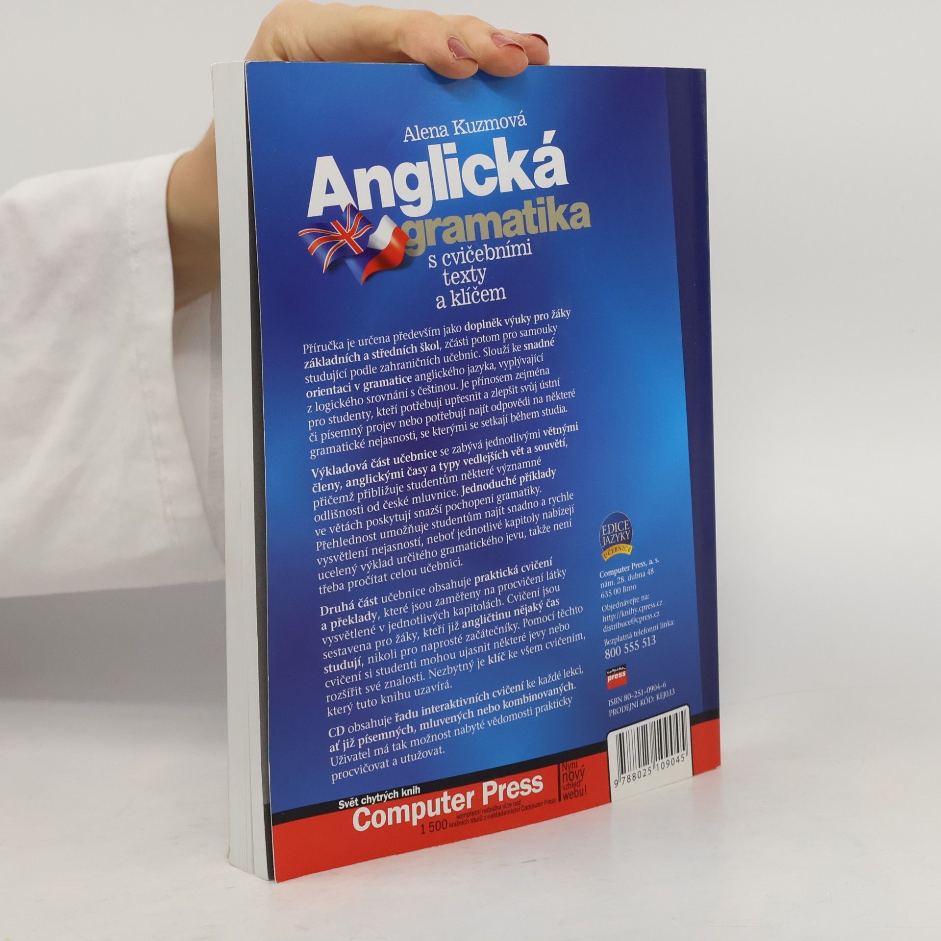 Alena Kuzmová Anglická gramatika : s cvičebními texty a klíčem