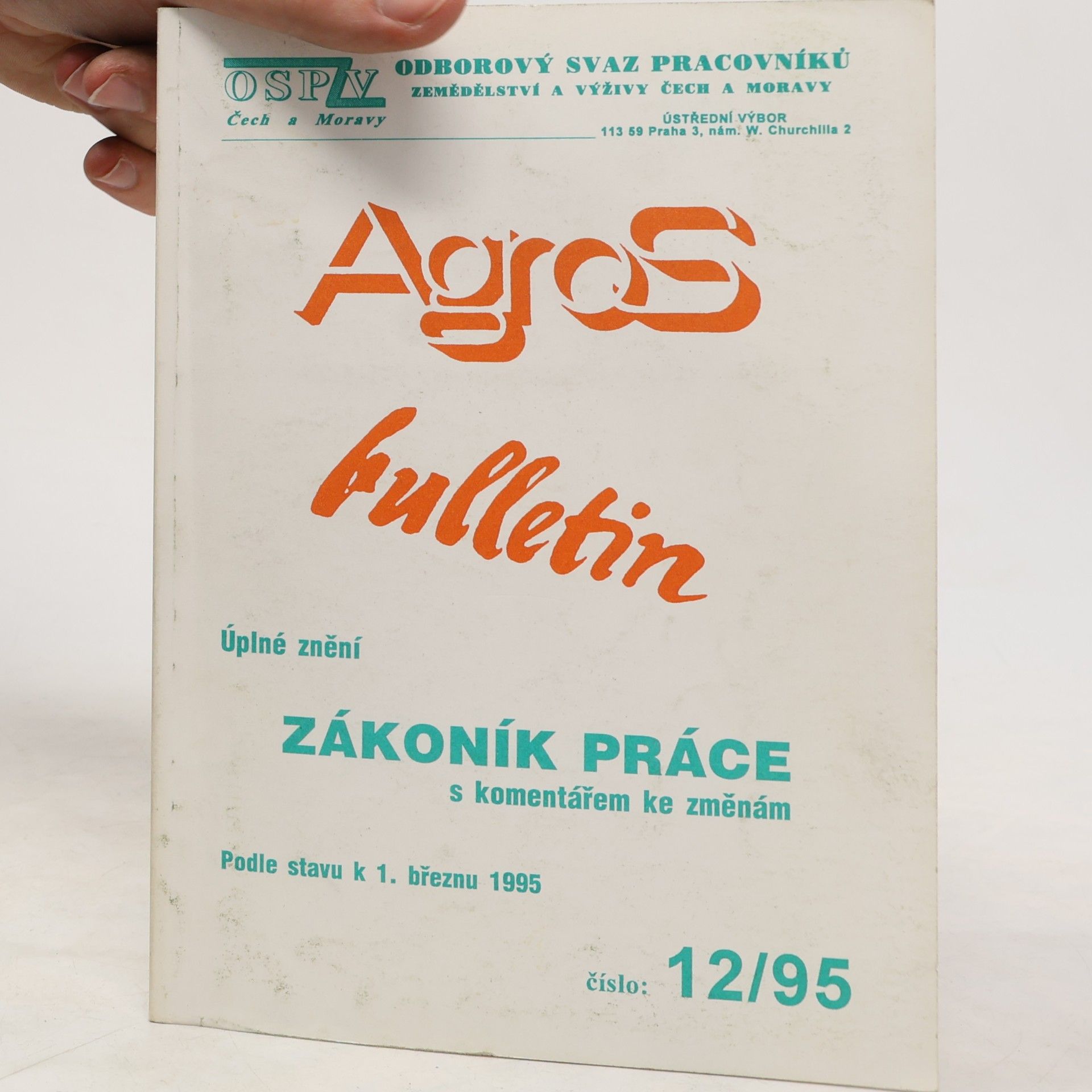kolektiv AgroS bulletin: Zákoník práce