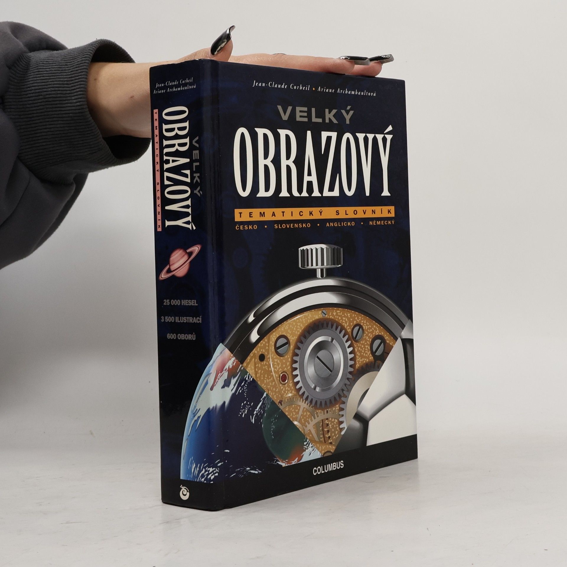 Jean-Claude Corbeil Velký obrazový tematický slovník : česko-slovensko-anglicko-německý