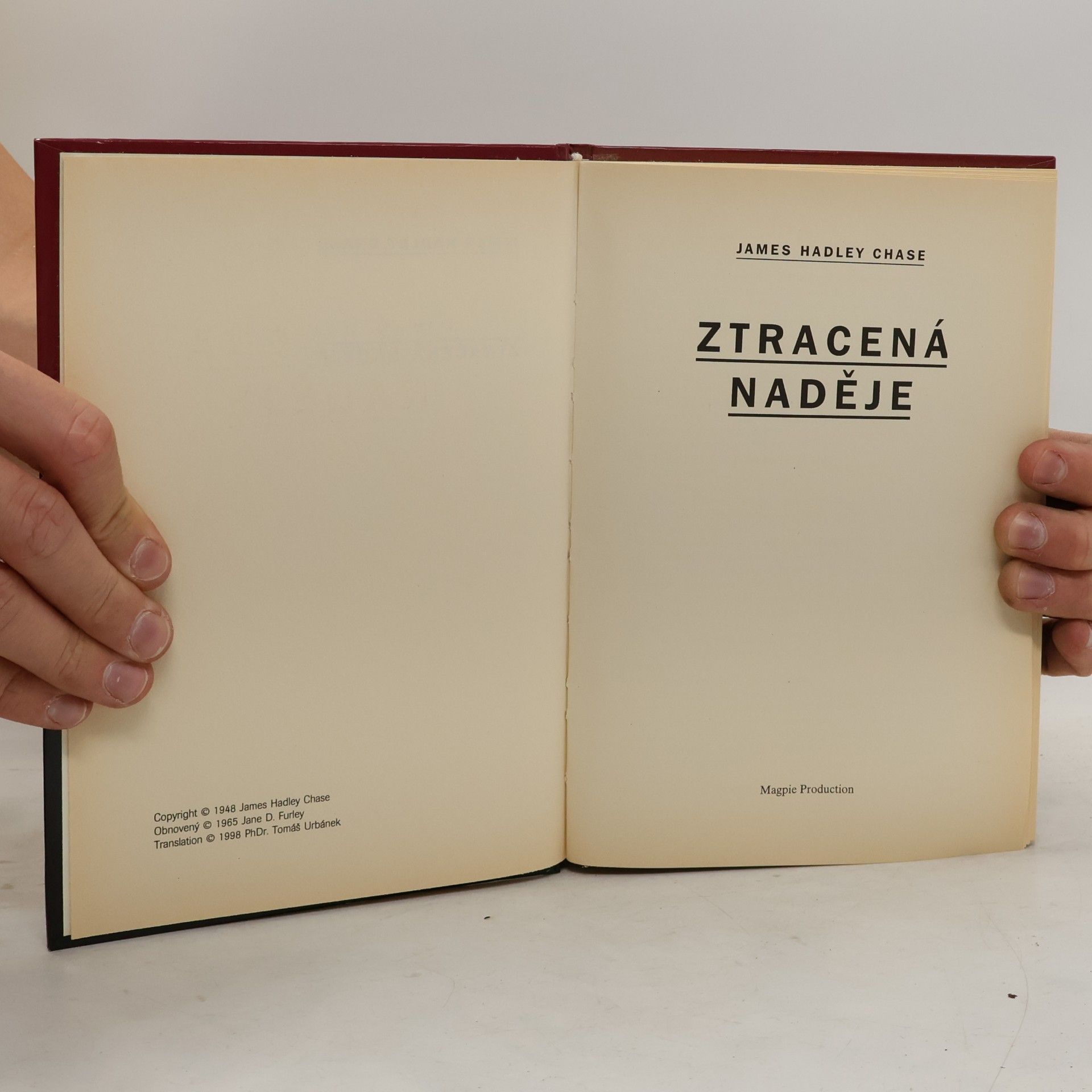 James Hadley Chase Ztracená naděje