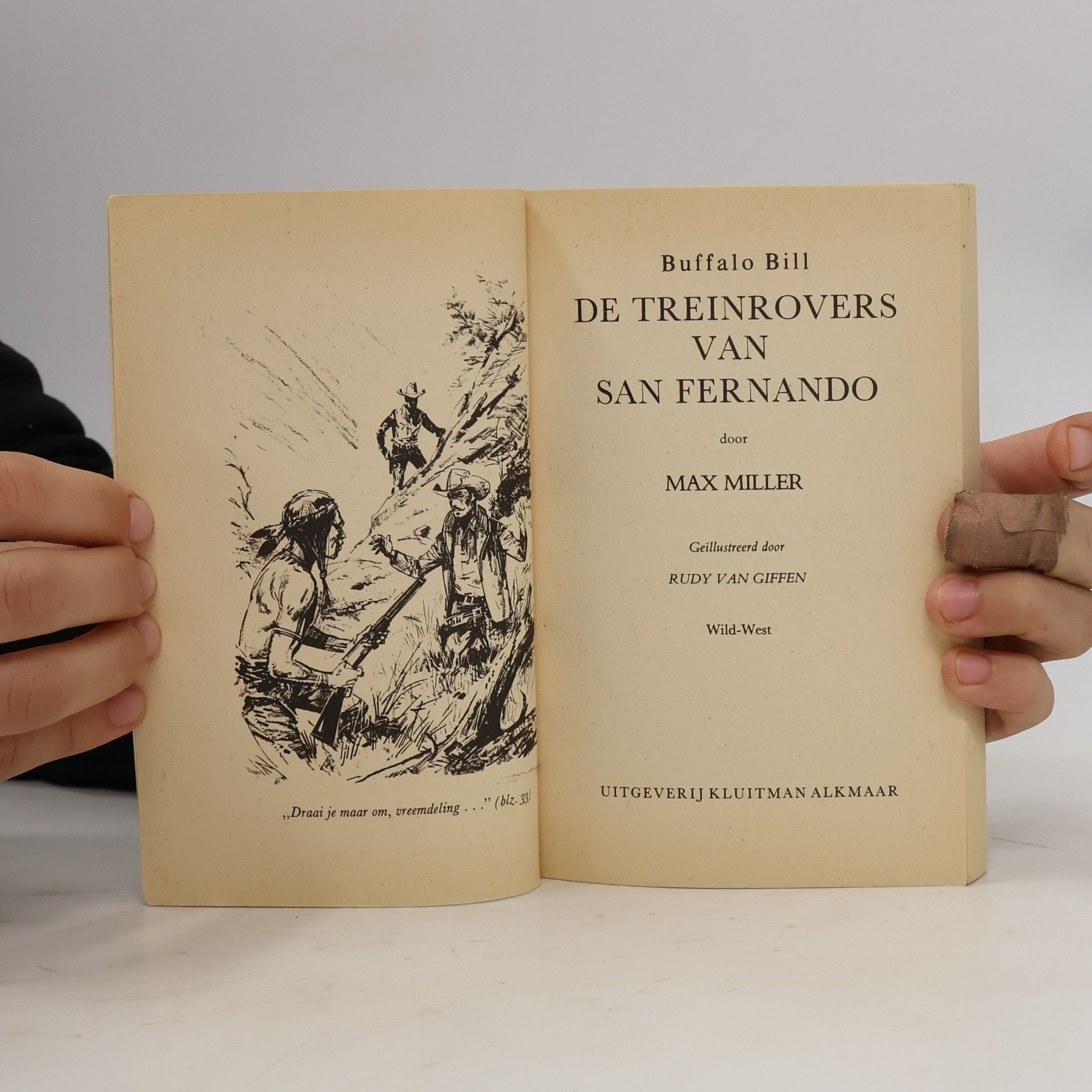 Max H. Miller Kluitman Wild-Westserie - 1014: Treinrovers van San Fernando