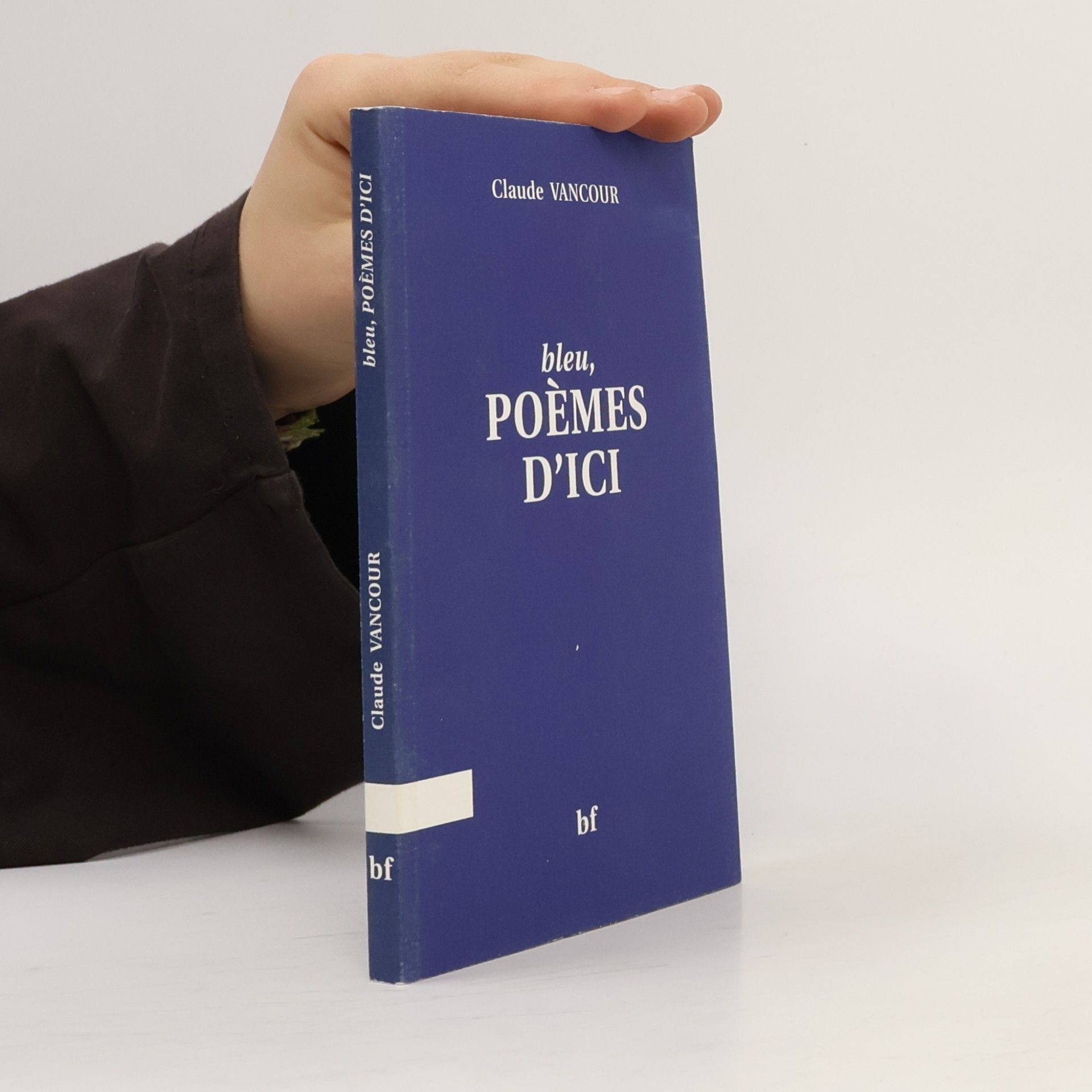 Bleu, poèmes d'ici