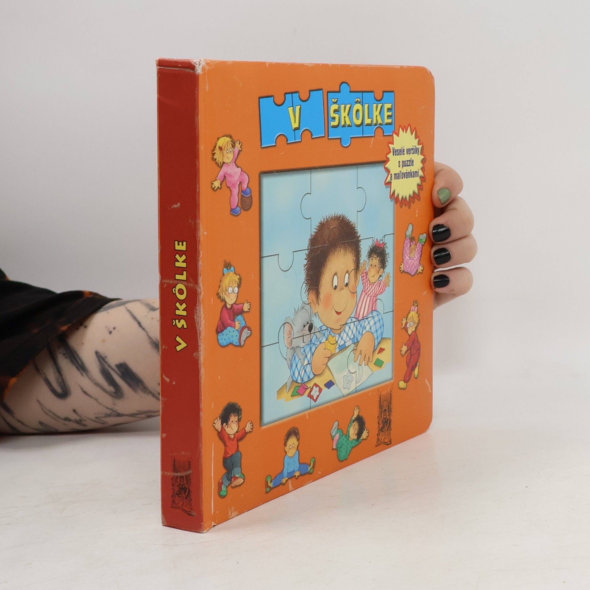 Tatiana Dunajová V škôlke : Veselé veršíky s puzzle a maľovánkami