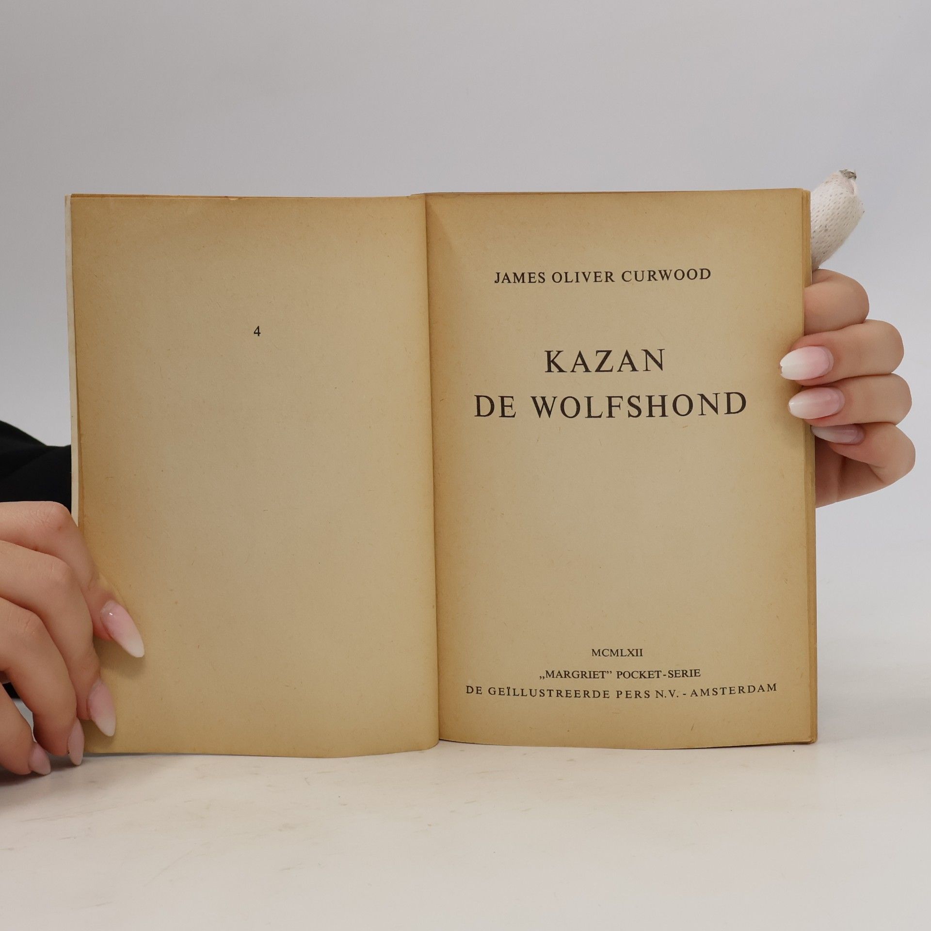 James Oliver Curwood Kazan de wolfshond