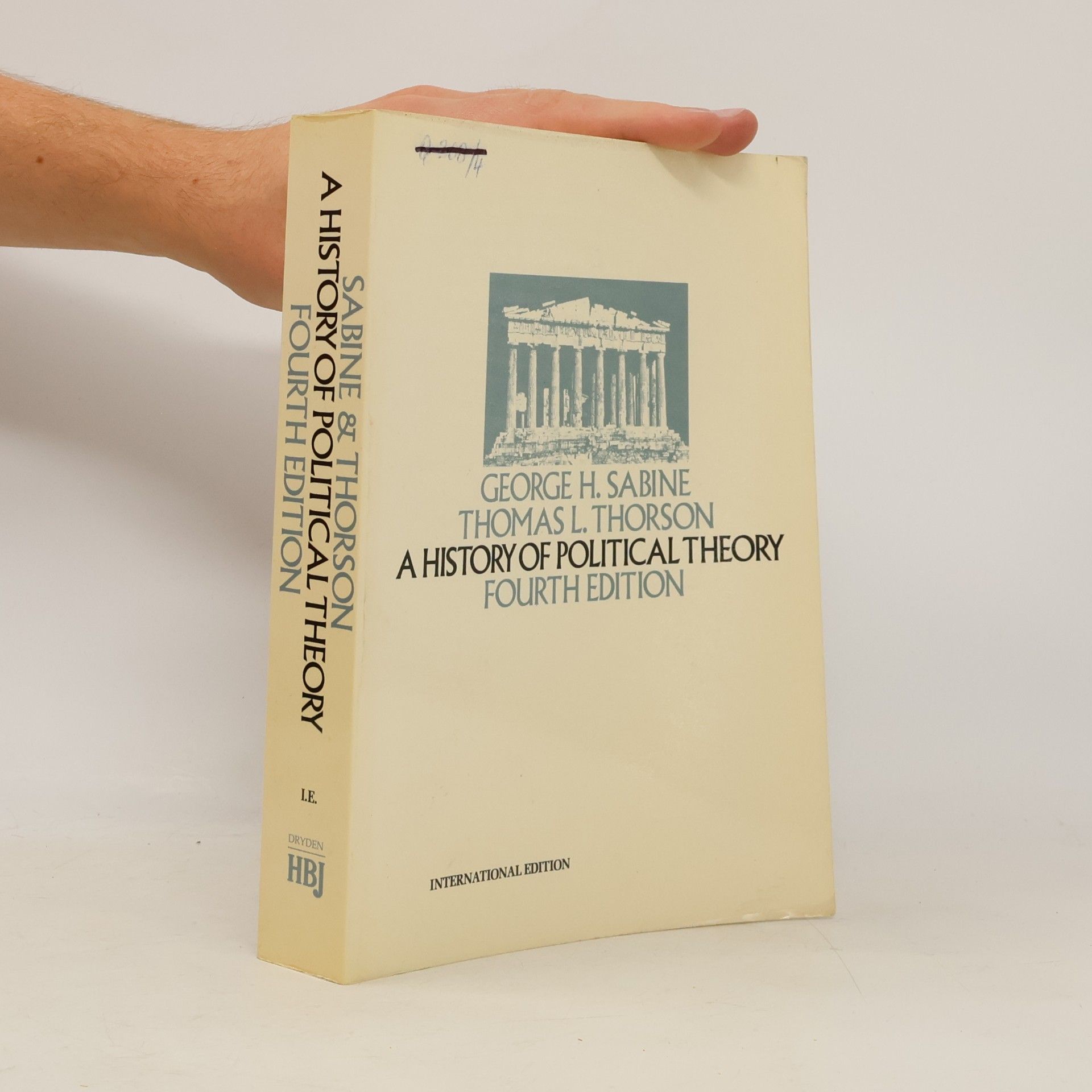 Thomas Landon Thorson A History of Political Theory - Fourth Edition
