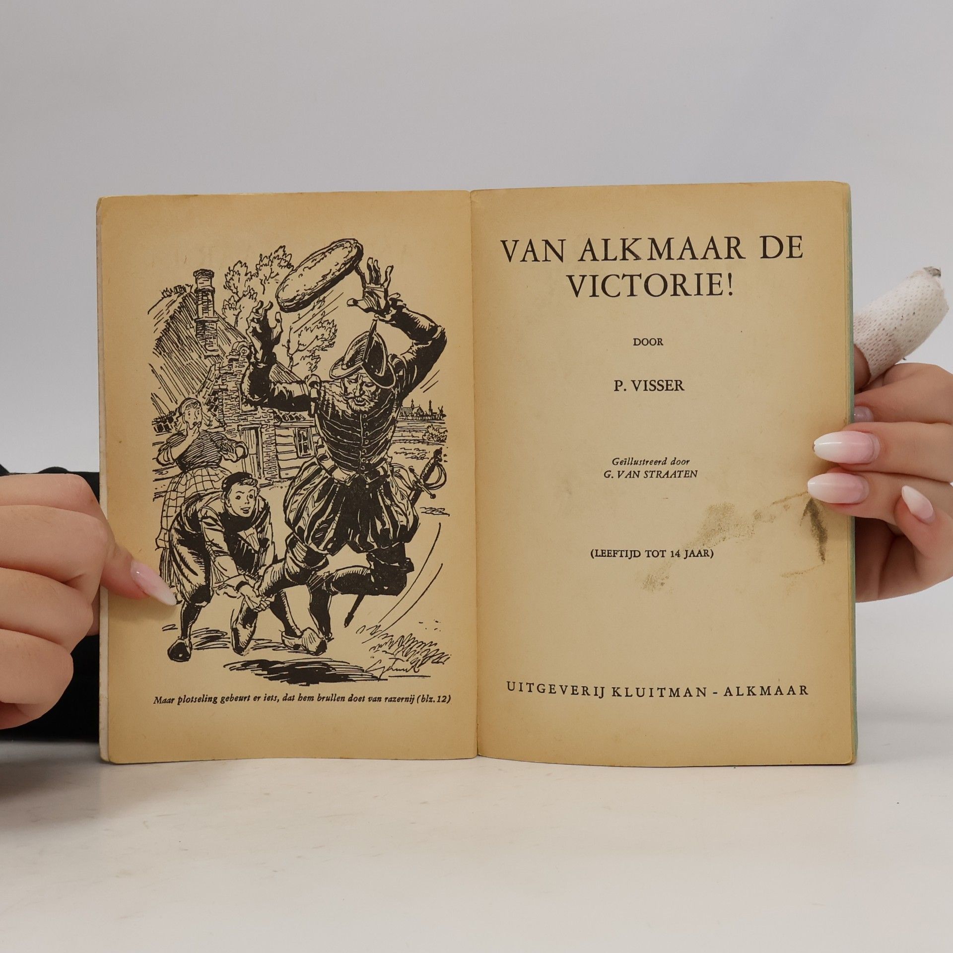 P. Visser Van alkmaar de victorie!