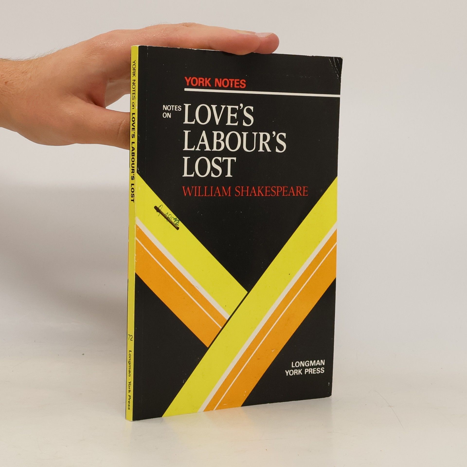 John Saunders York Notes: Notes on Love's Labour's Lost