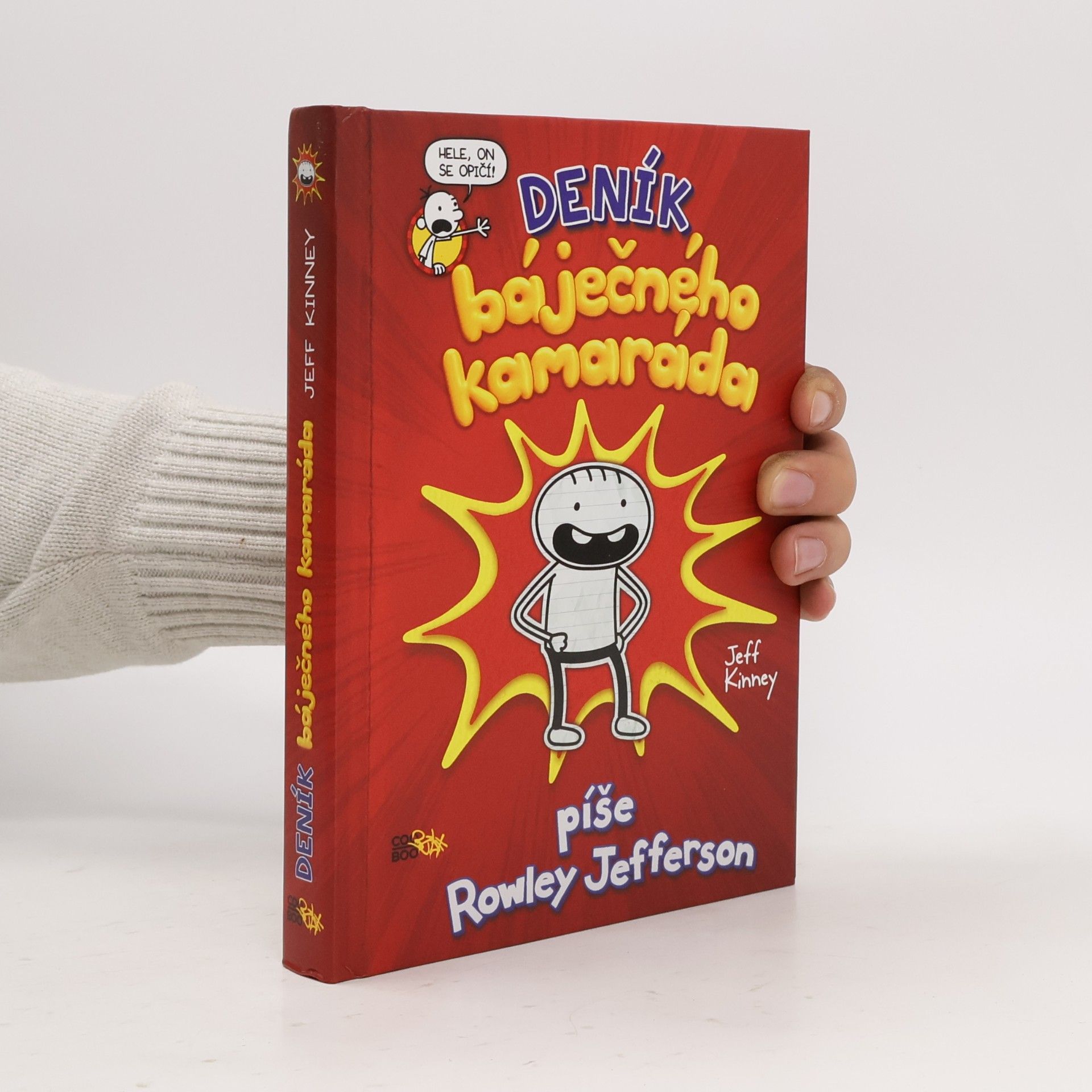 Jeff Kinney Deník báječného kamaráda. Píše Rowley Jefferson