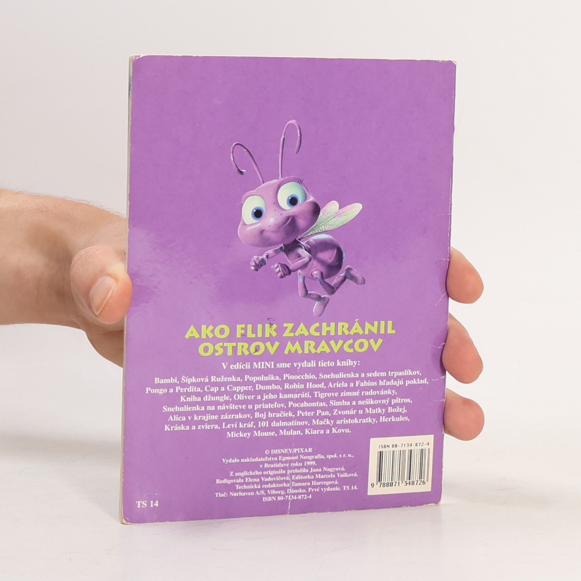 Walt Disney Ako Flik zachránil Ostrov mravcov