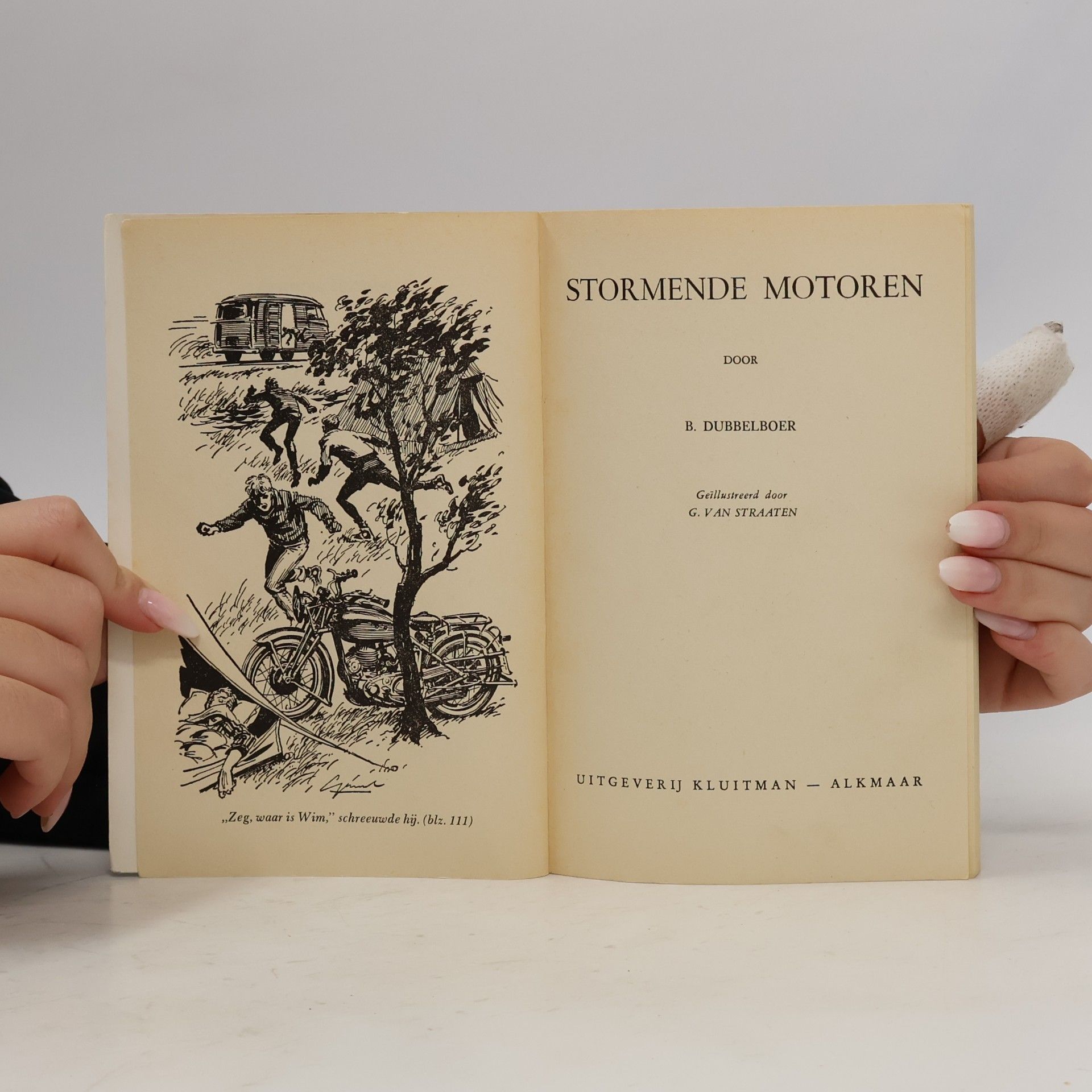 B Dubbelboer Stormende motoren