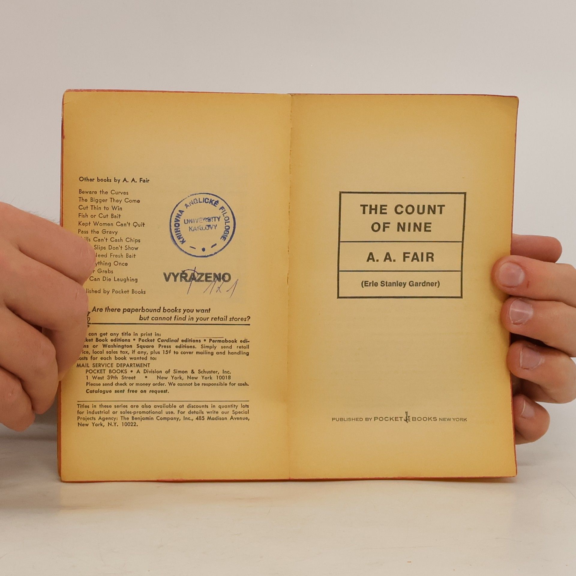 Erle Stanley Gardner The Count of 9