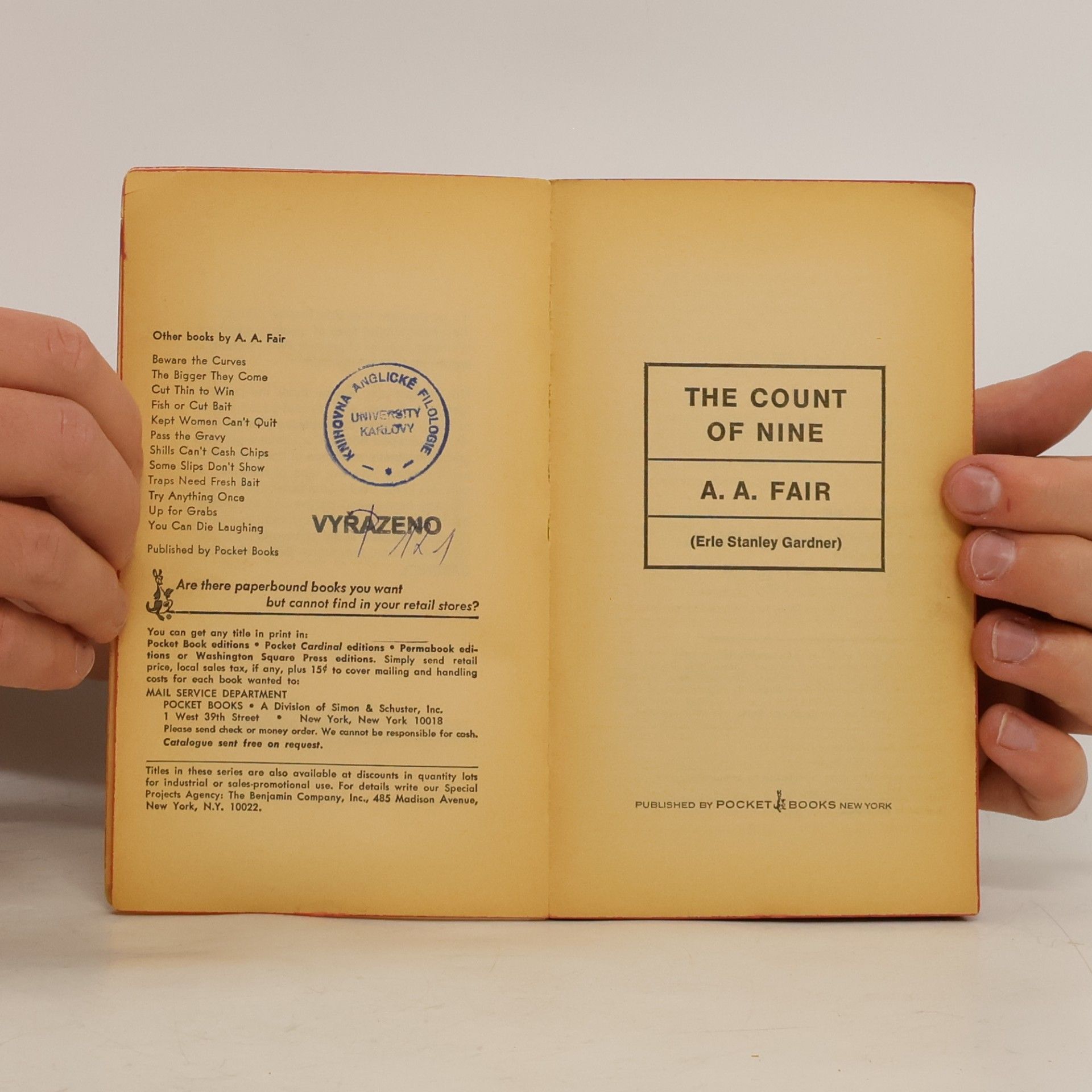 Erle Stanley Gardner The Count of 9