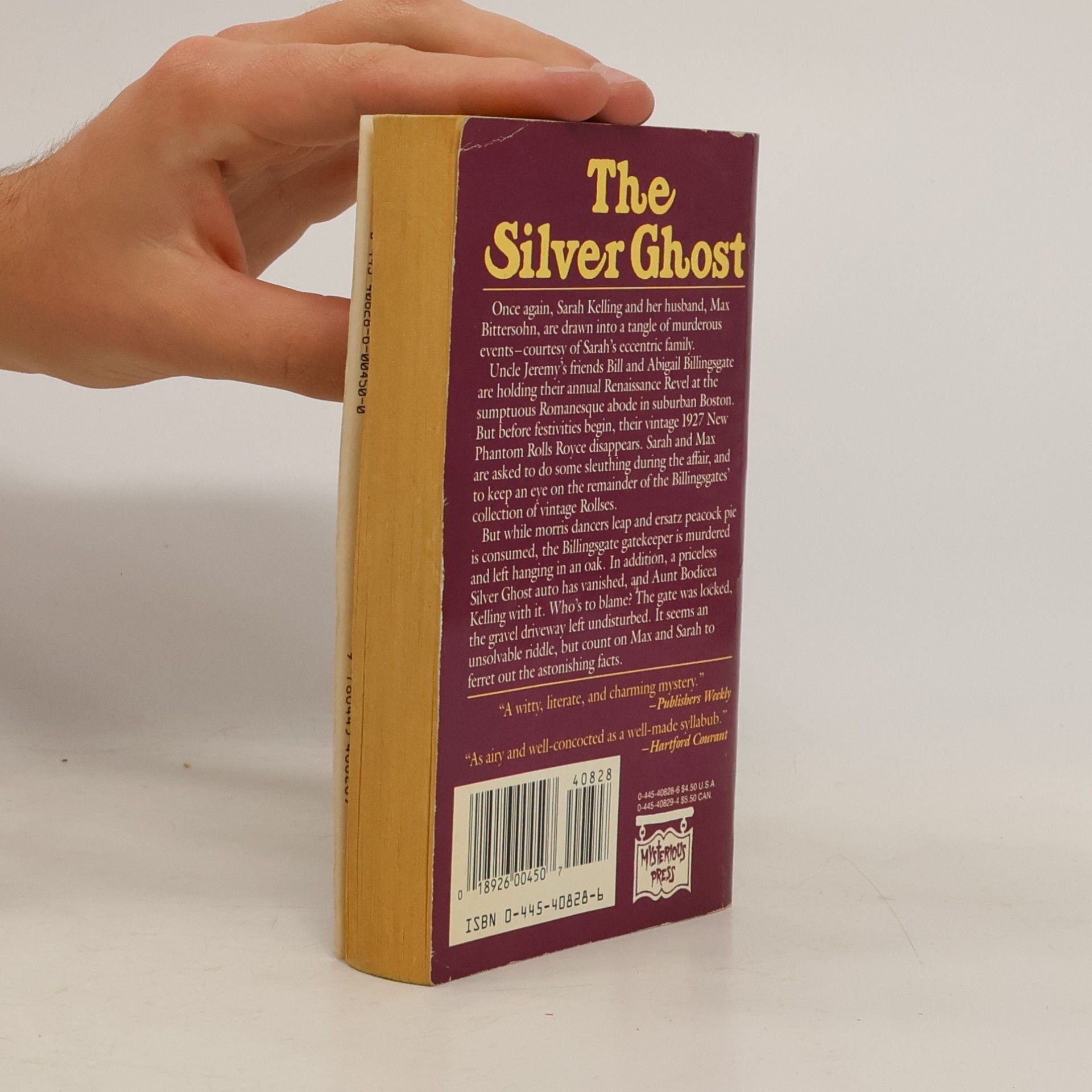 Mark Hess Sarah Kelling Mystery: The Silver Ghost