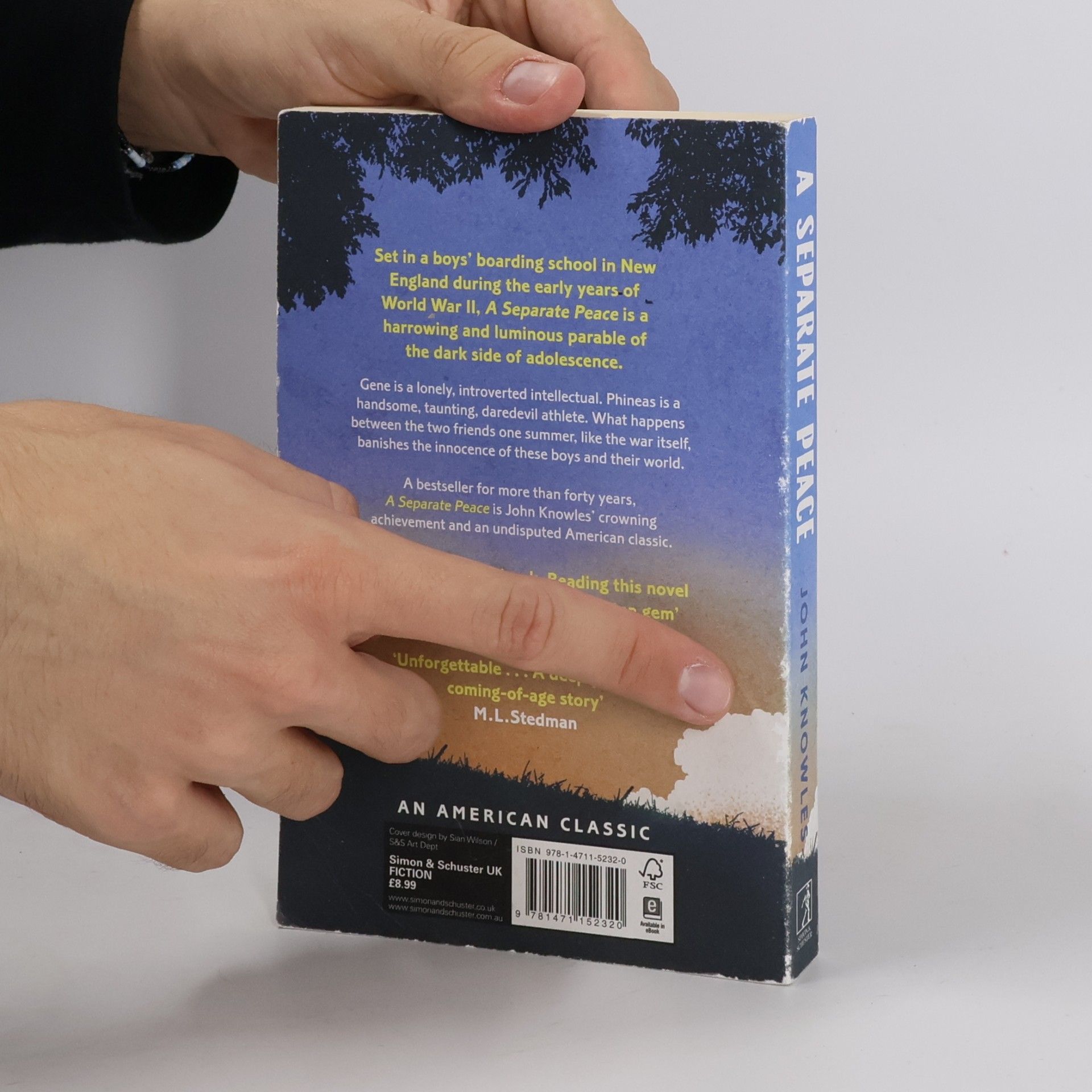 John Knowles A Separate Peace