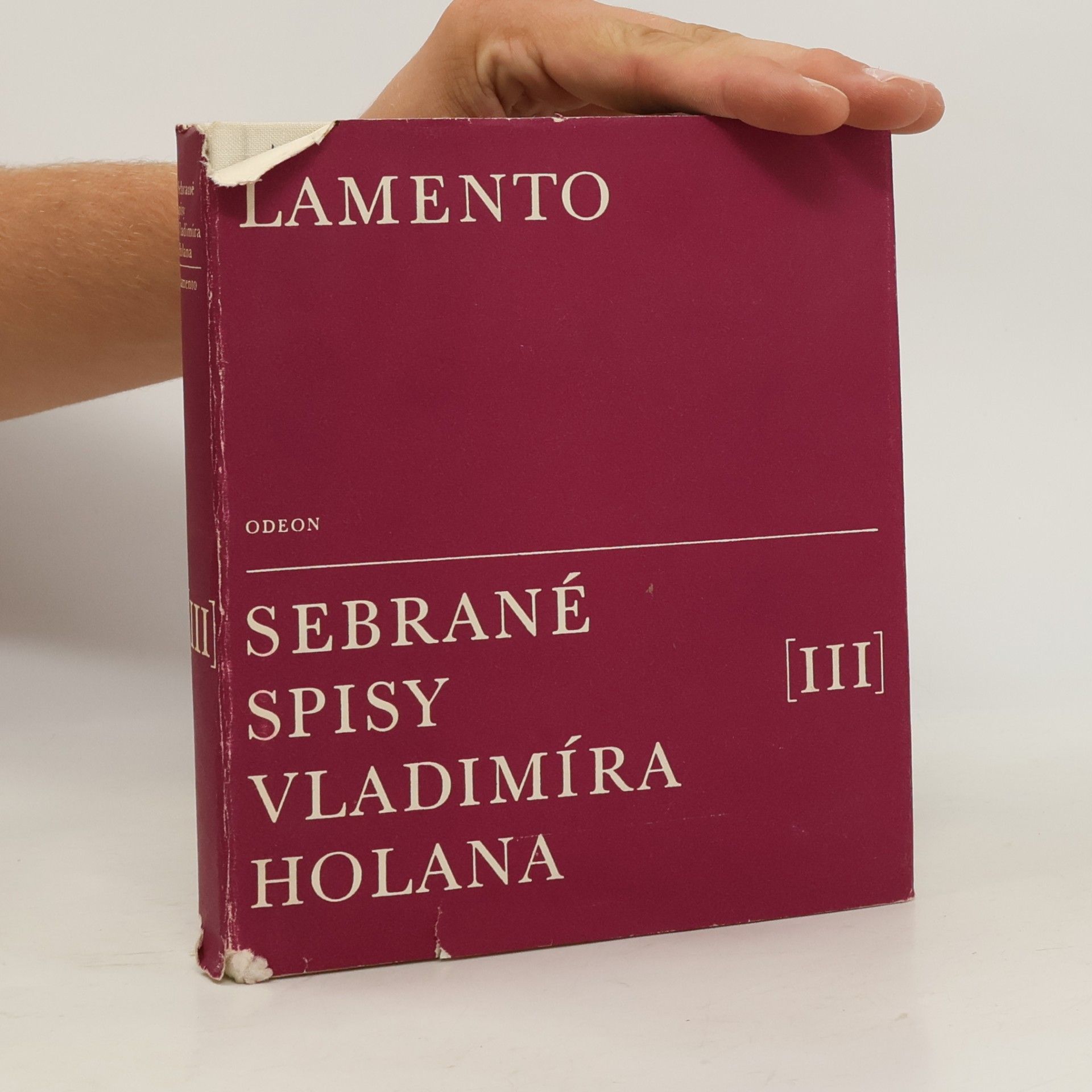 Vladimír Holan Lamento