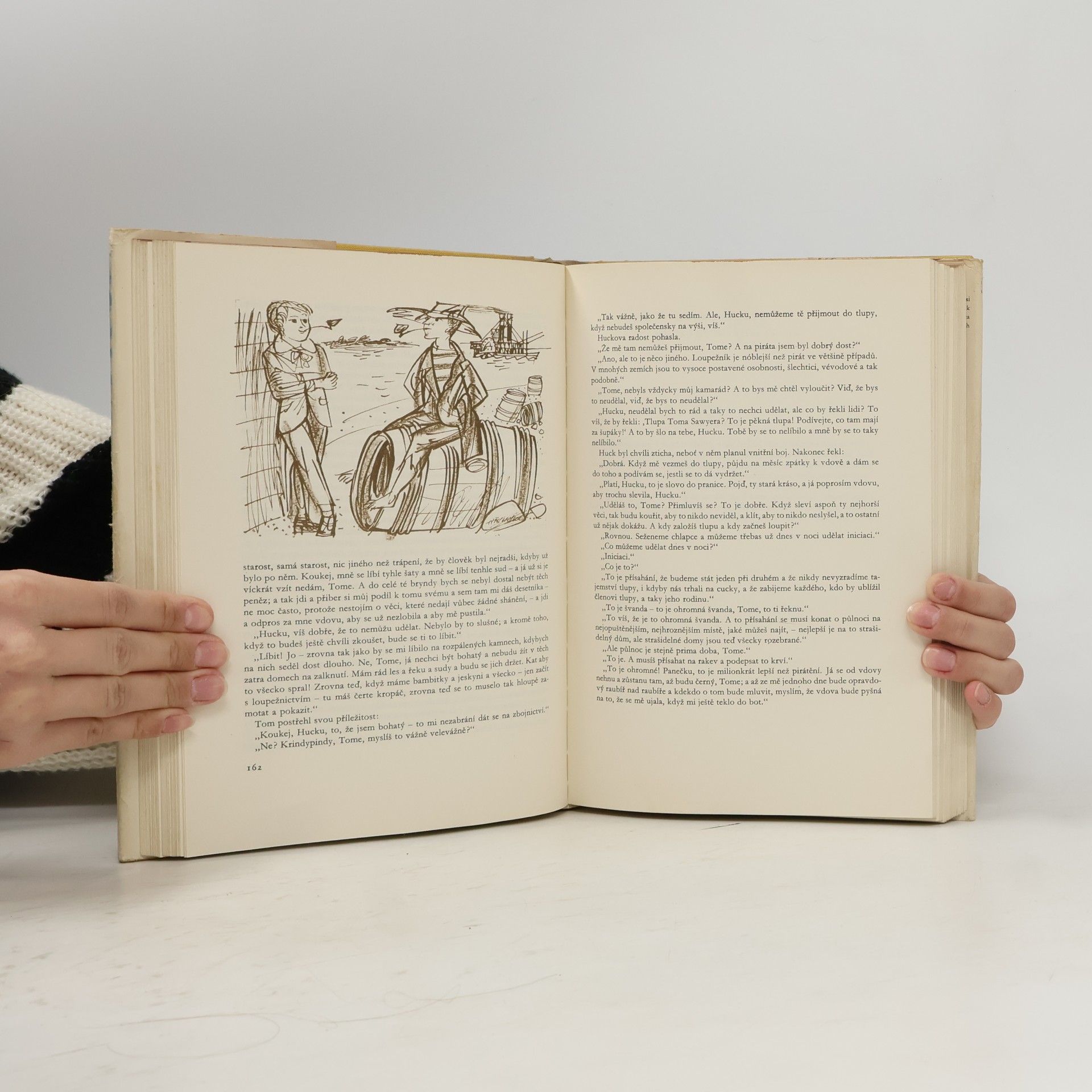Mark Twain Dobrodružství Toma Sawyera a Huckleberryho Finna