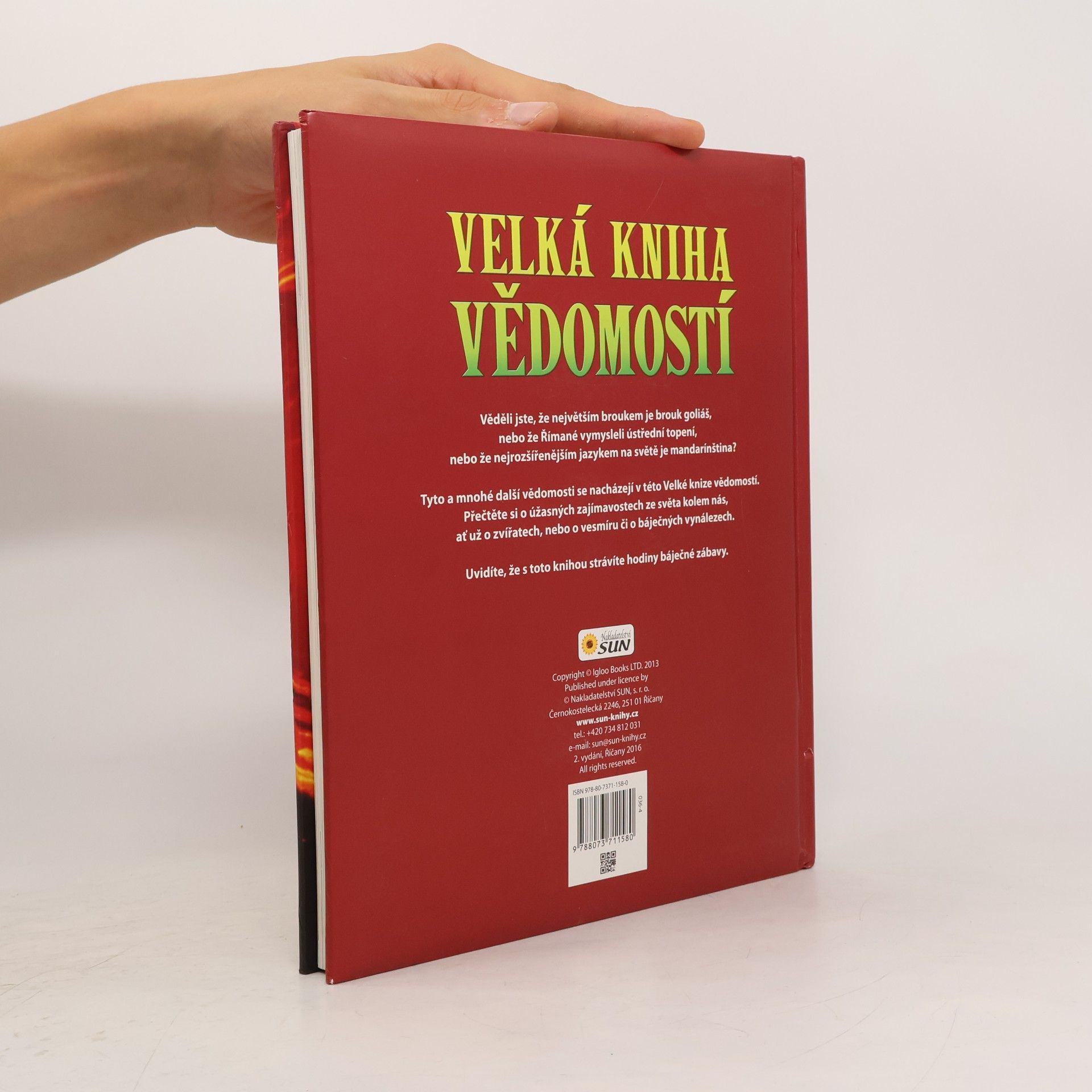 Kateřina Sigmundová Velká kniha vědomostí