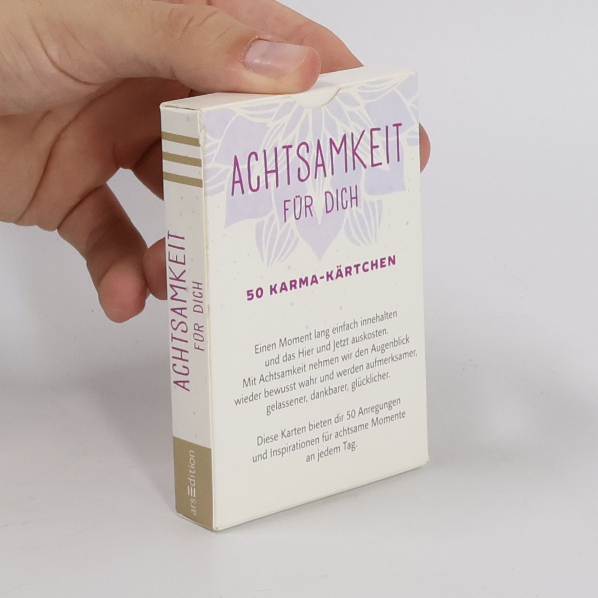 Autorenkollektiv Achtsamkeit für dich. 50 Karma Kärtchen